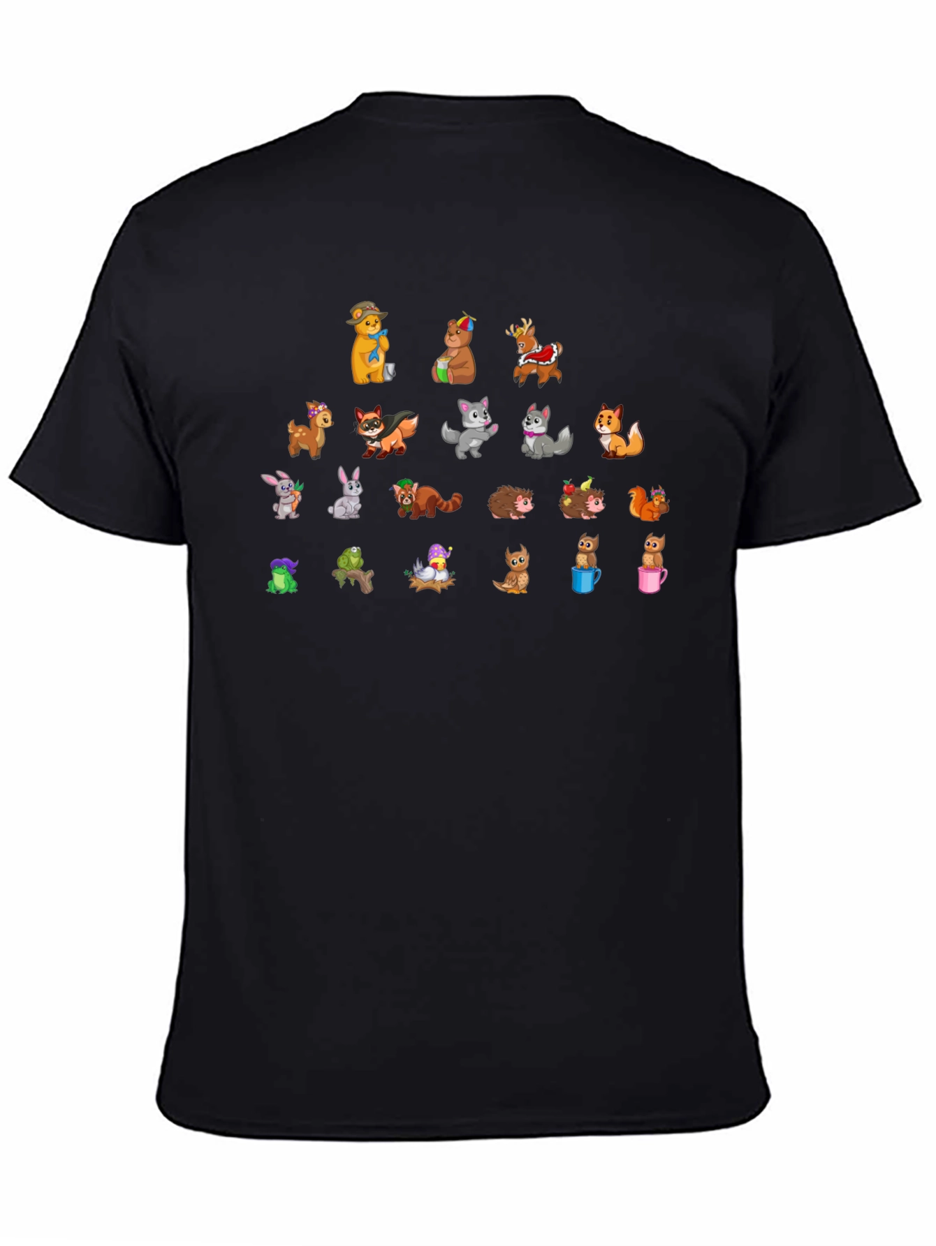 Cartoon Forest Animal T-Shirt