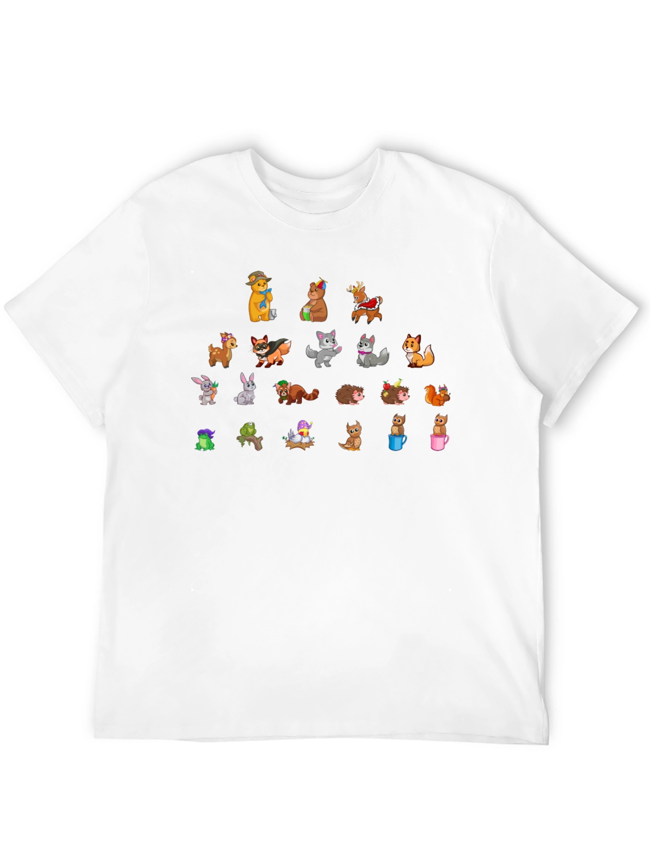 Cartoon Forest Animal T-Shirt