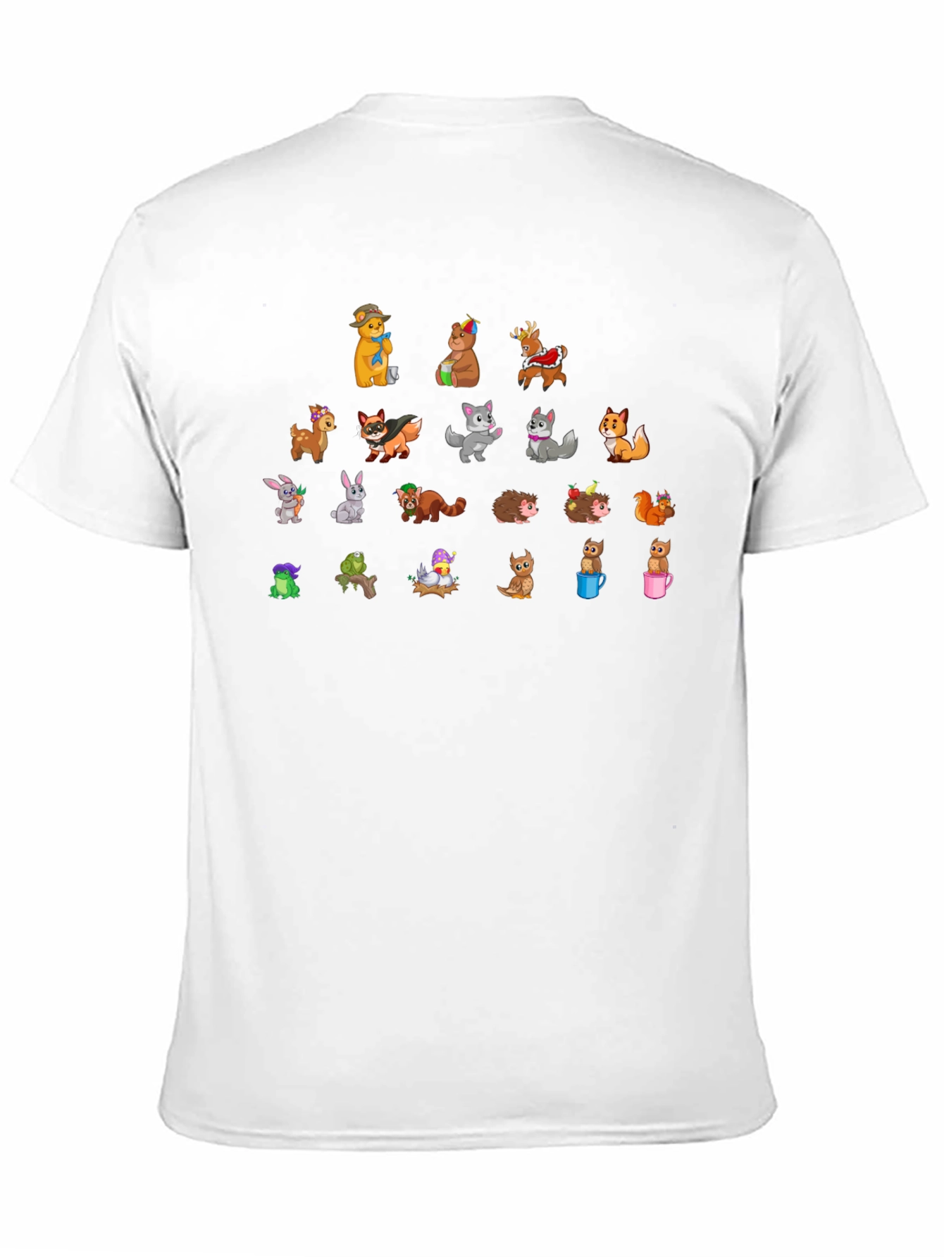 Cartoon Forest Animal T-Shirt