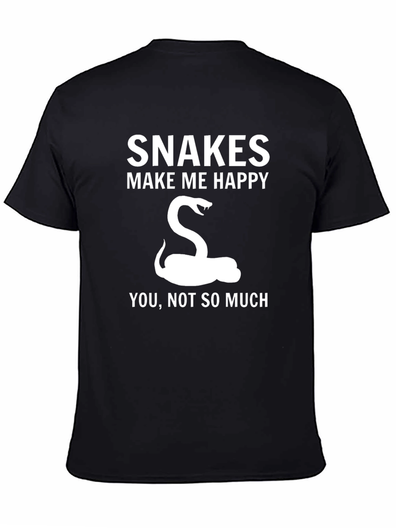 Snakes Make Me Happy T-Shirt
