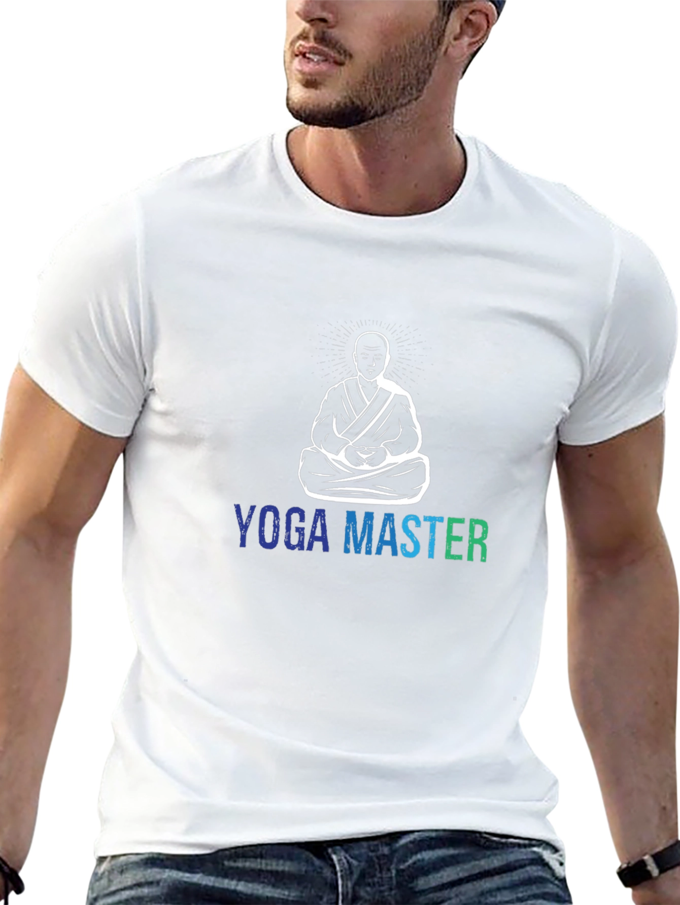 Yoga Master Graphic T-Shirt - Meditate in Style