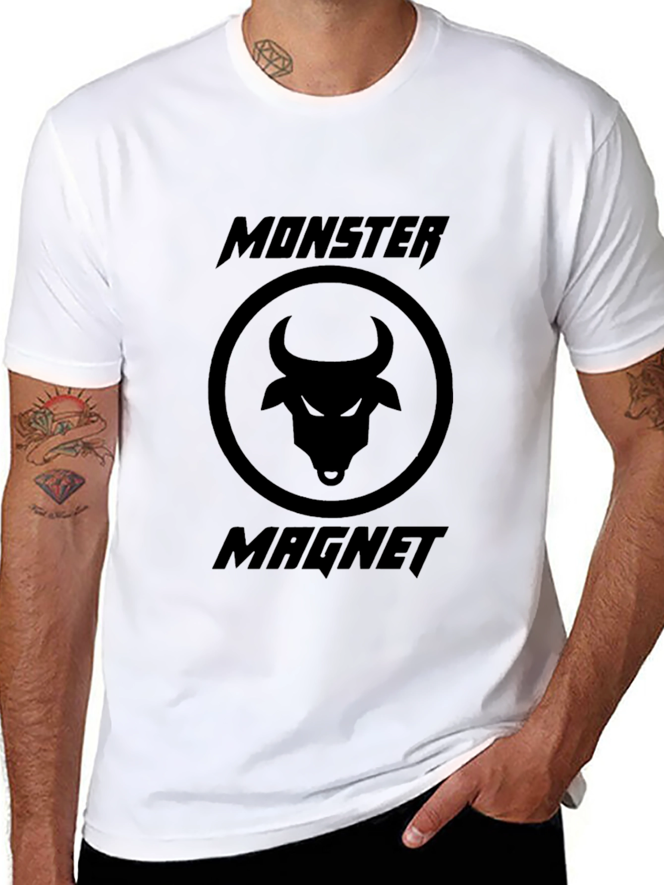 Monster Magnet Graphic Black T-Shirt