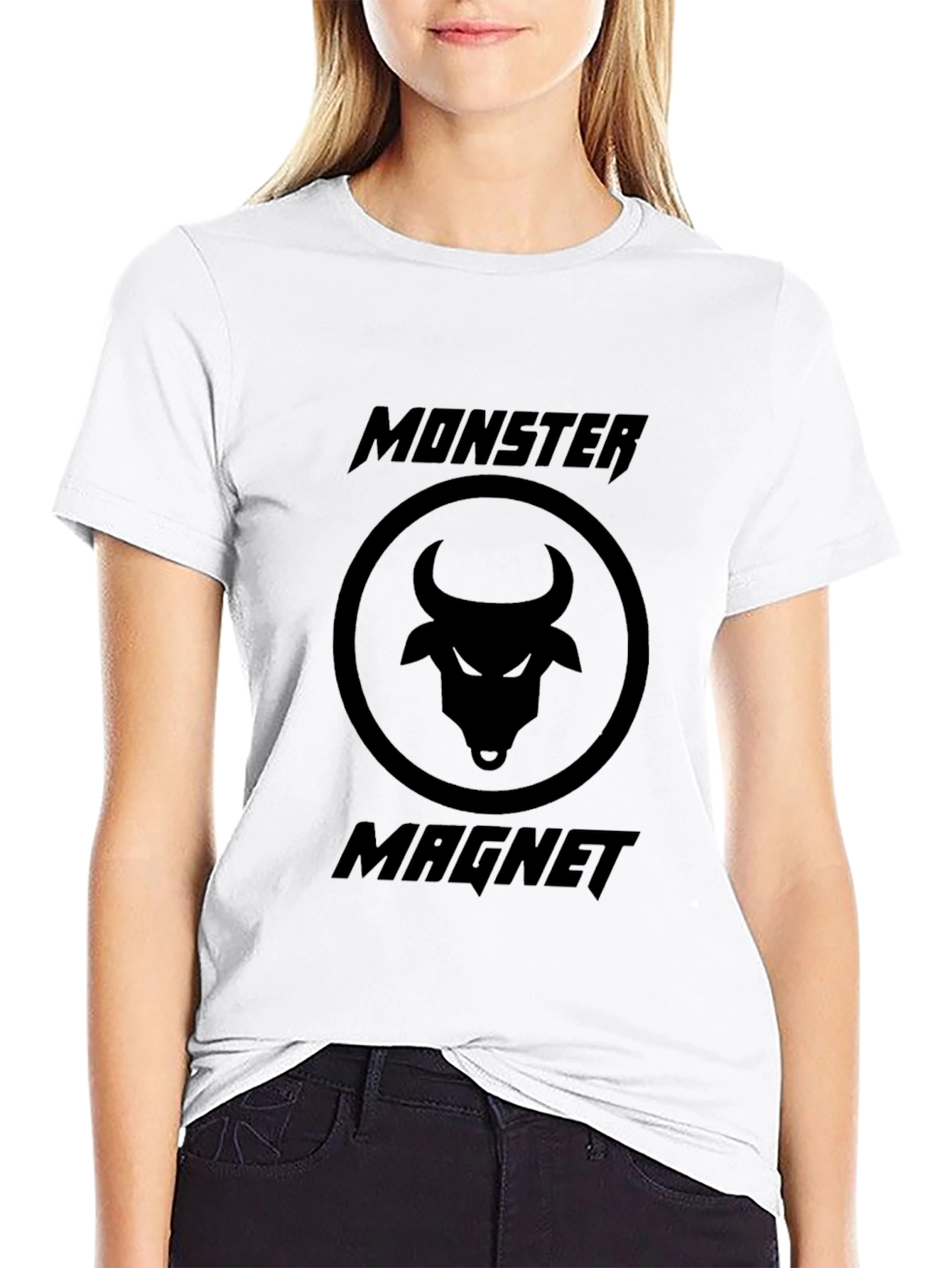 Monster Magnet Graphic Black T-Shirt