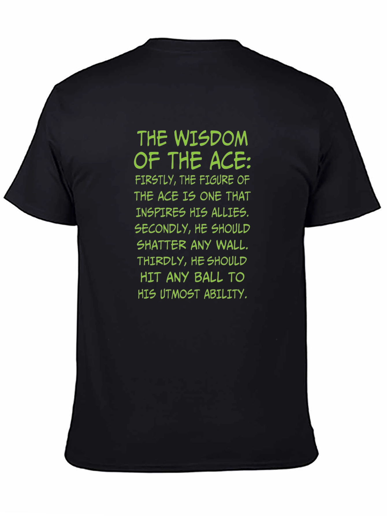 Wisdom of the Ace Graphic T-Shirt