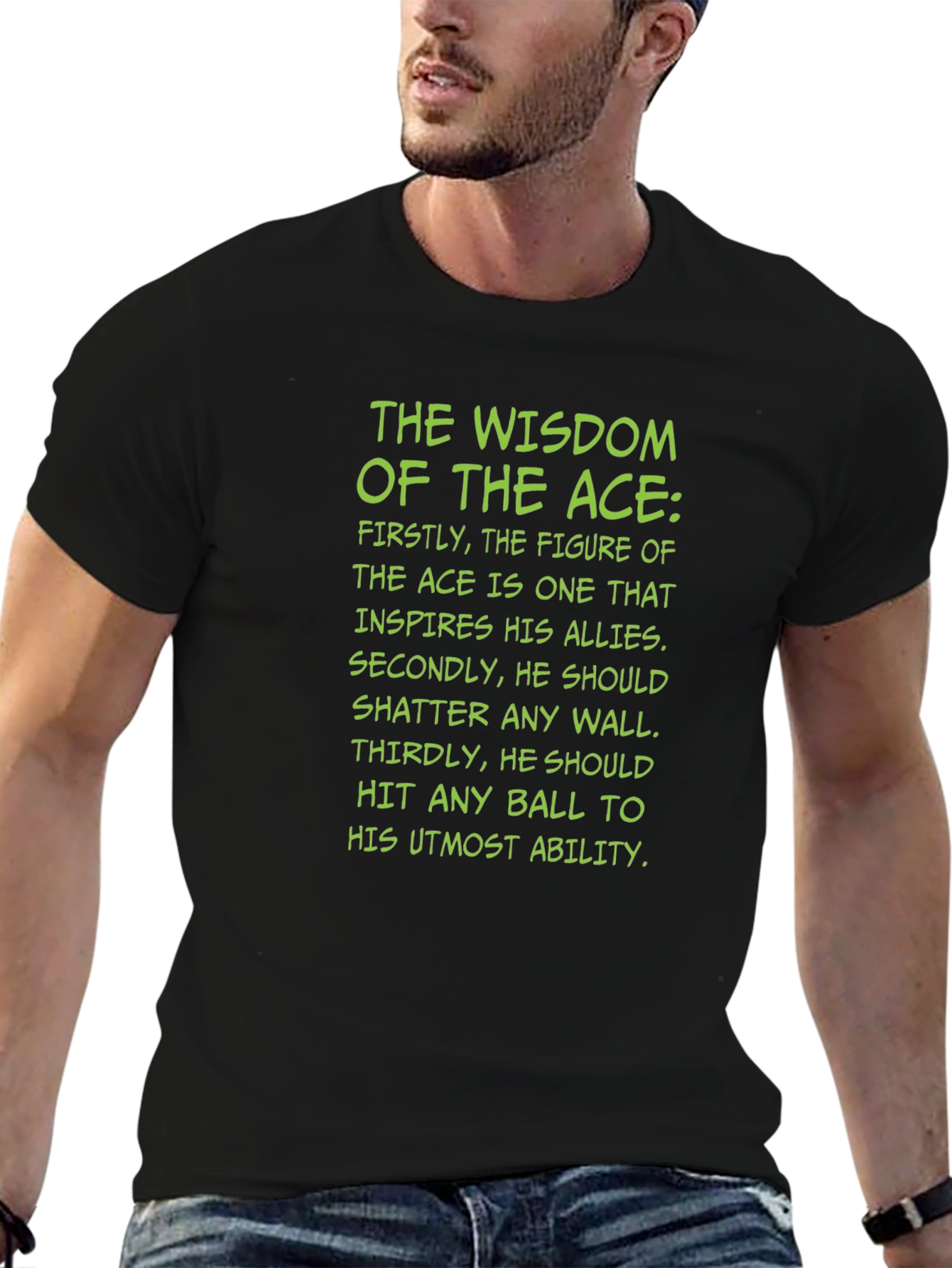 Wisdom of the Ace Graphic T-Shirt