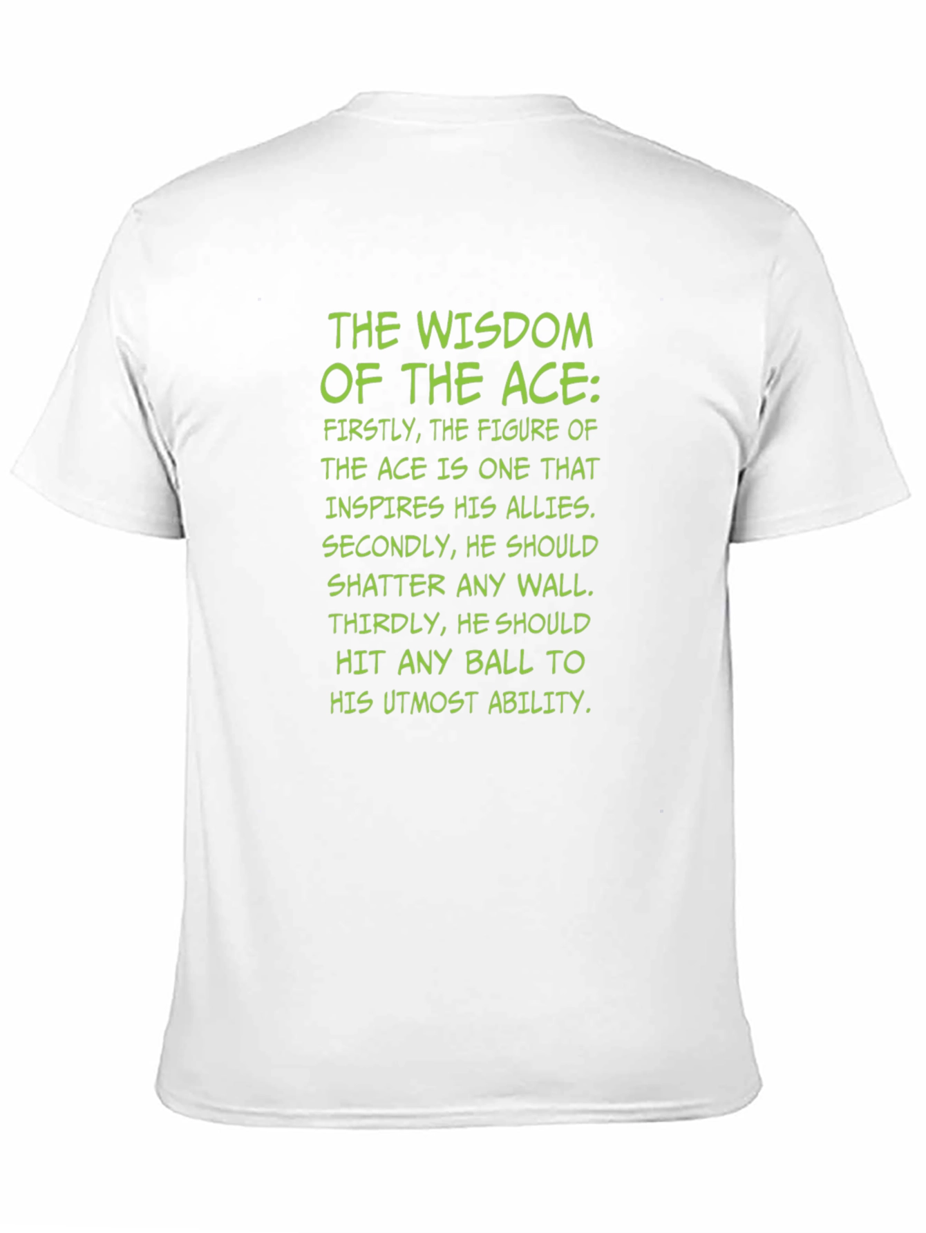 Wisdom of the Ace Graphic T-Shirt