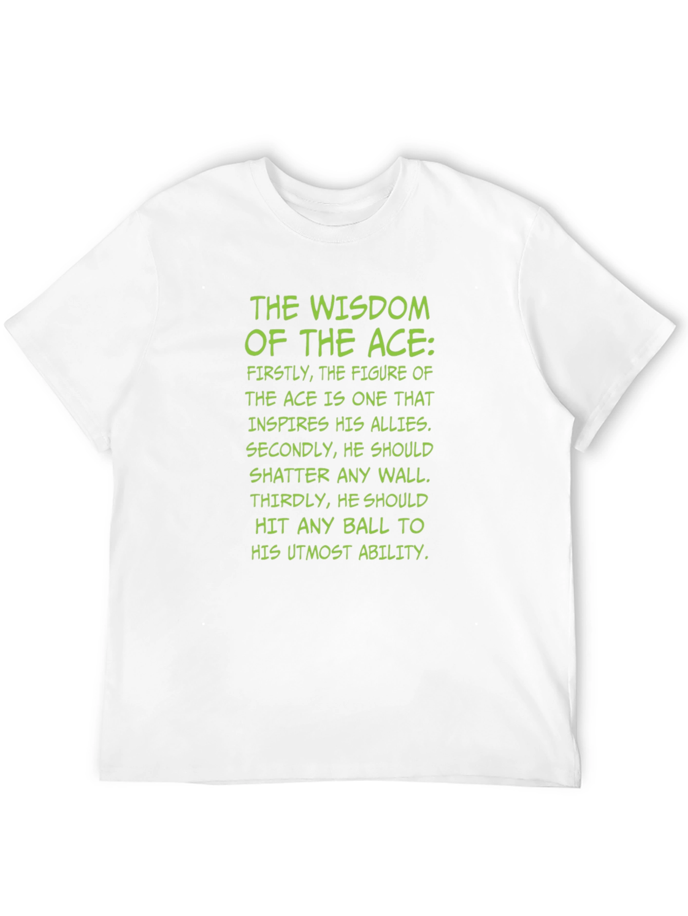 Wisdom of the Ace Graphic T-Shirt