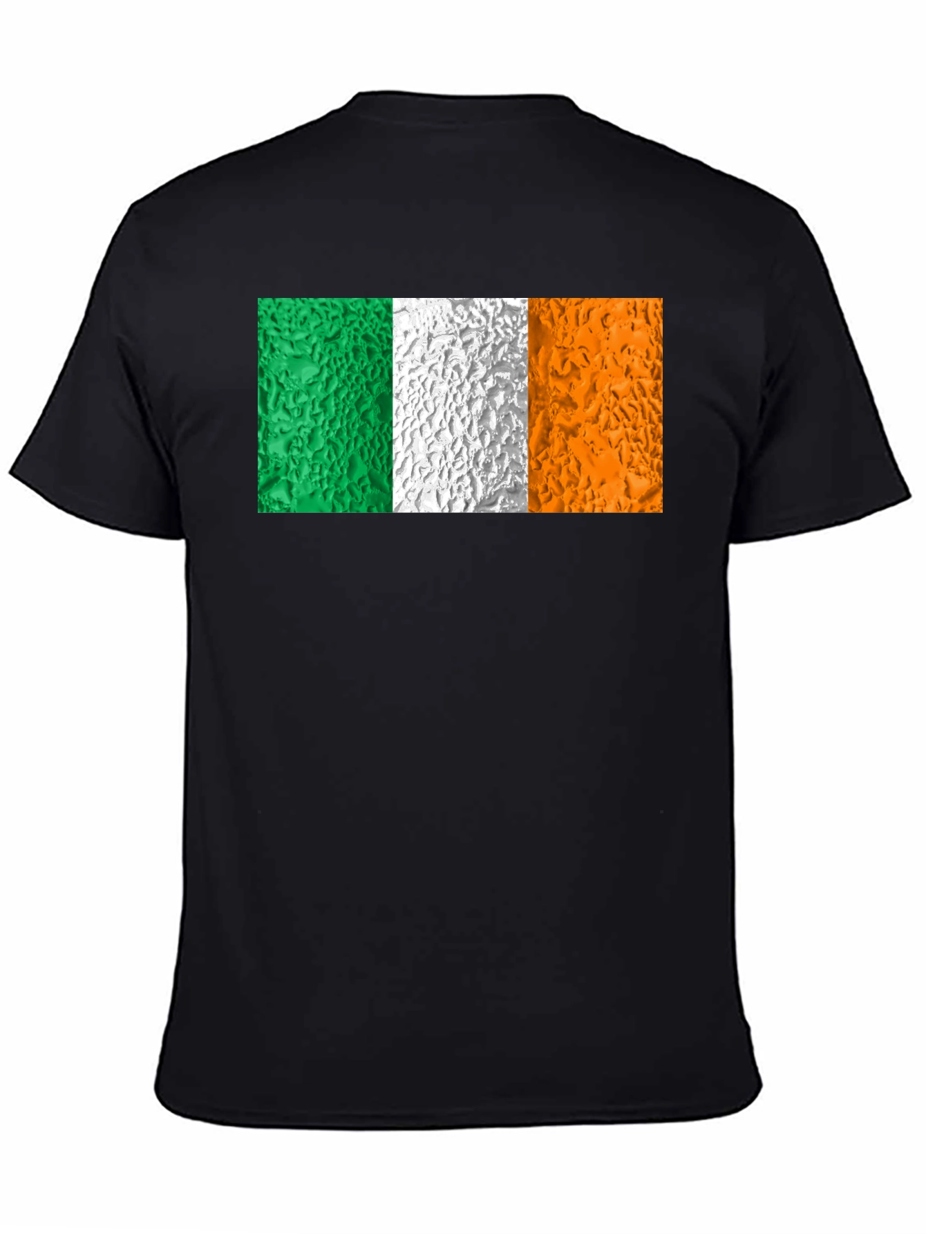 Irish Flag T-Shirt - Black