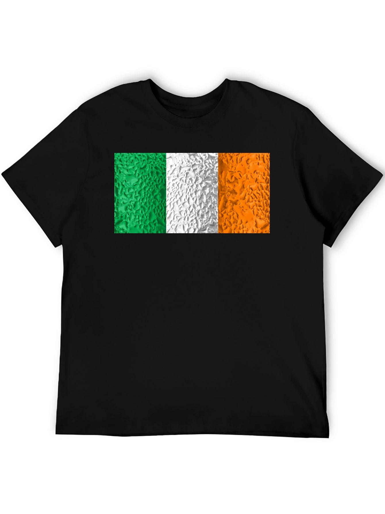 Irish Flag T-Shirt - Black
