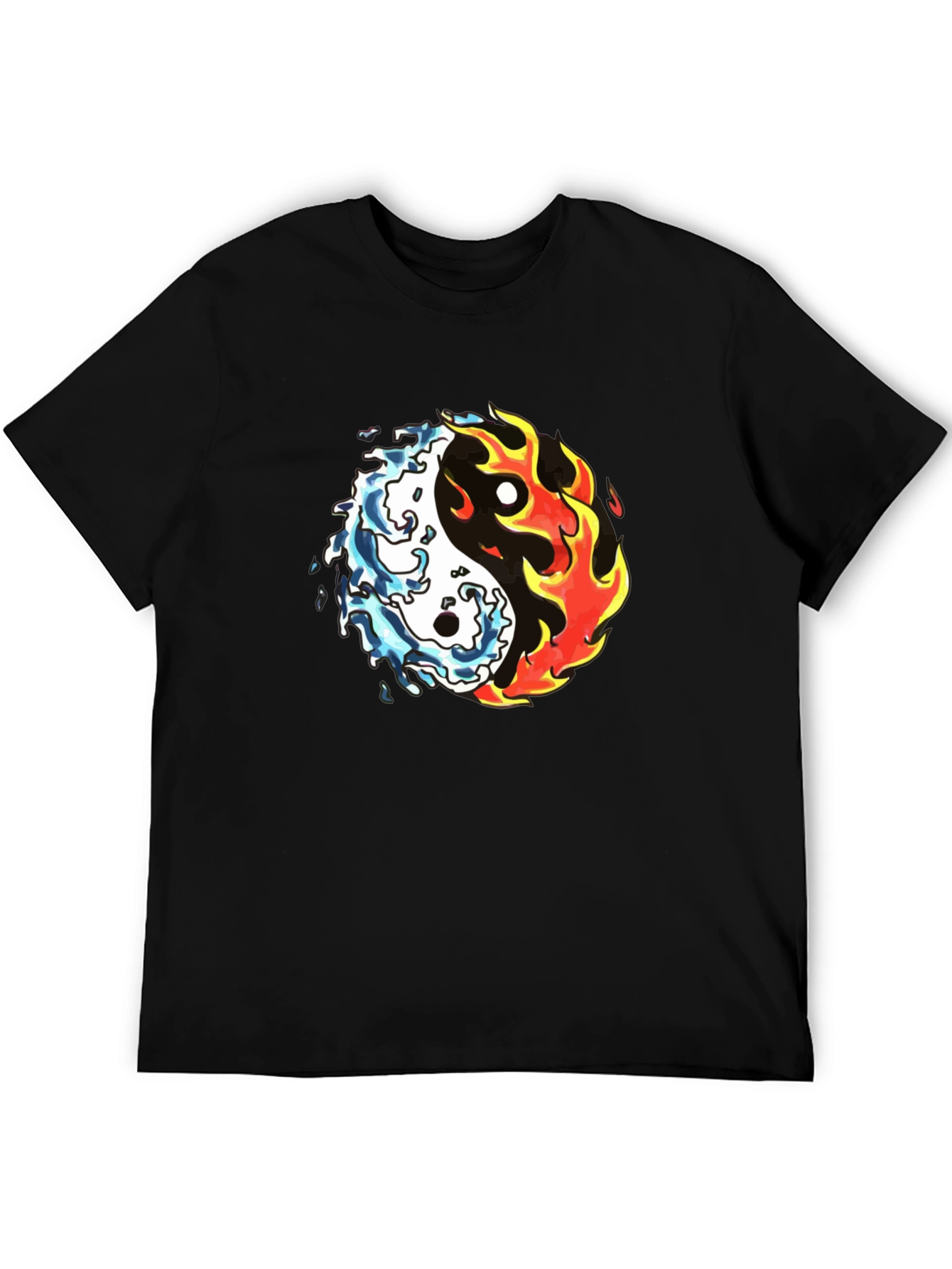 Yin Yang Fire and Water T-Shirt