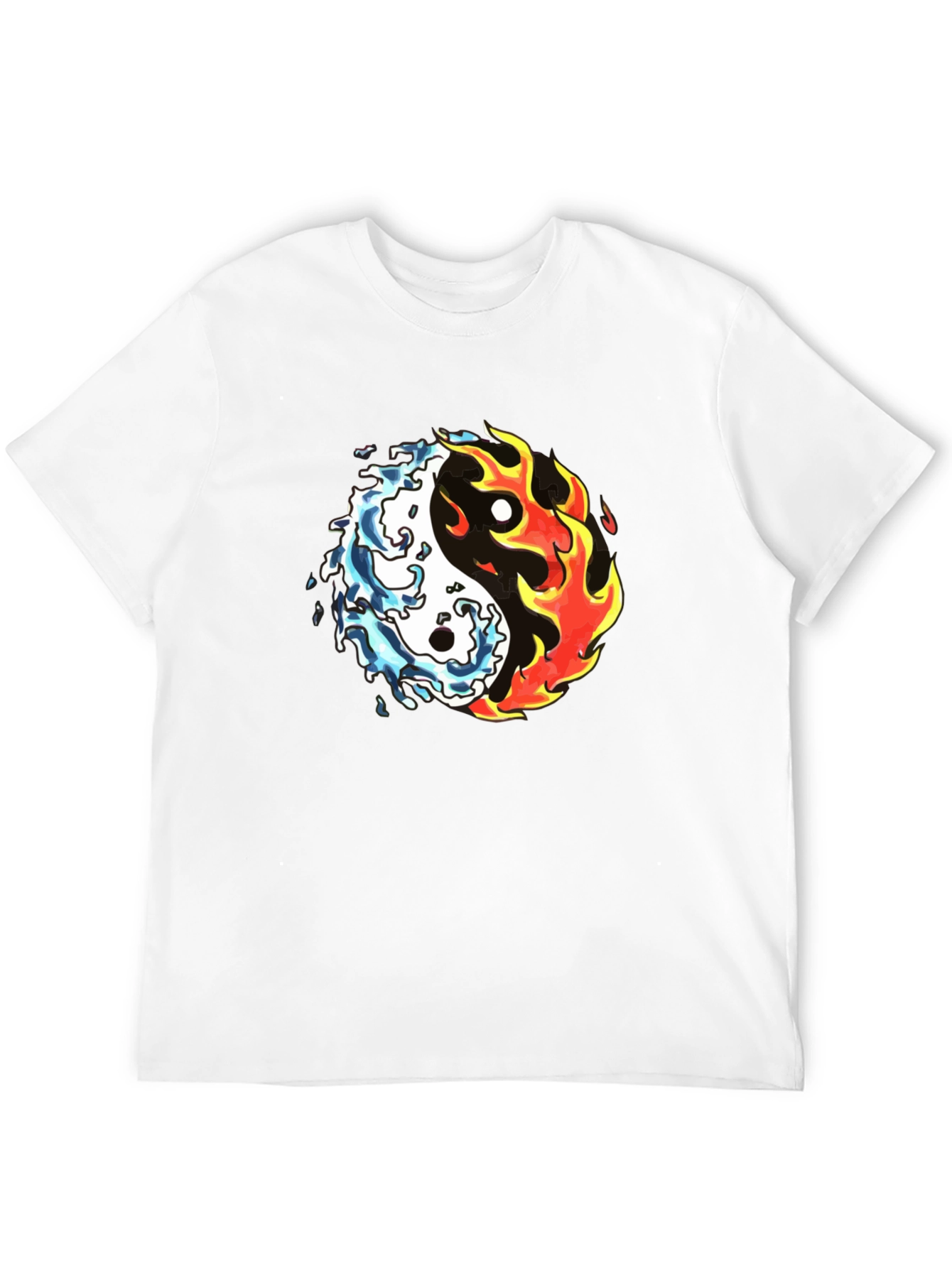 Yin Yang Fire and Water T-Shirt
