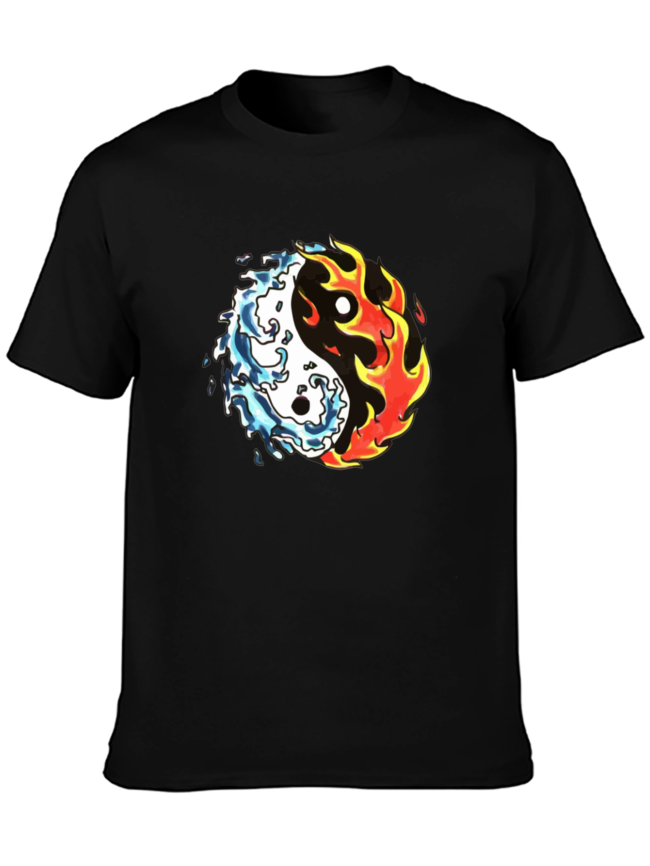 Yin Yang Fire and Water T-Shirt