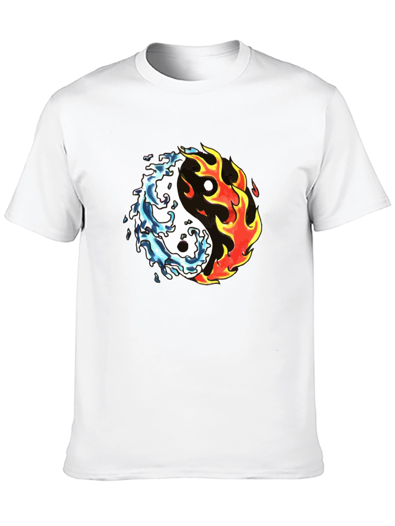 Yin Yang Fire and Water T-Shirt