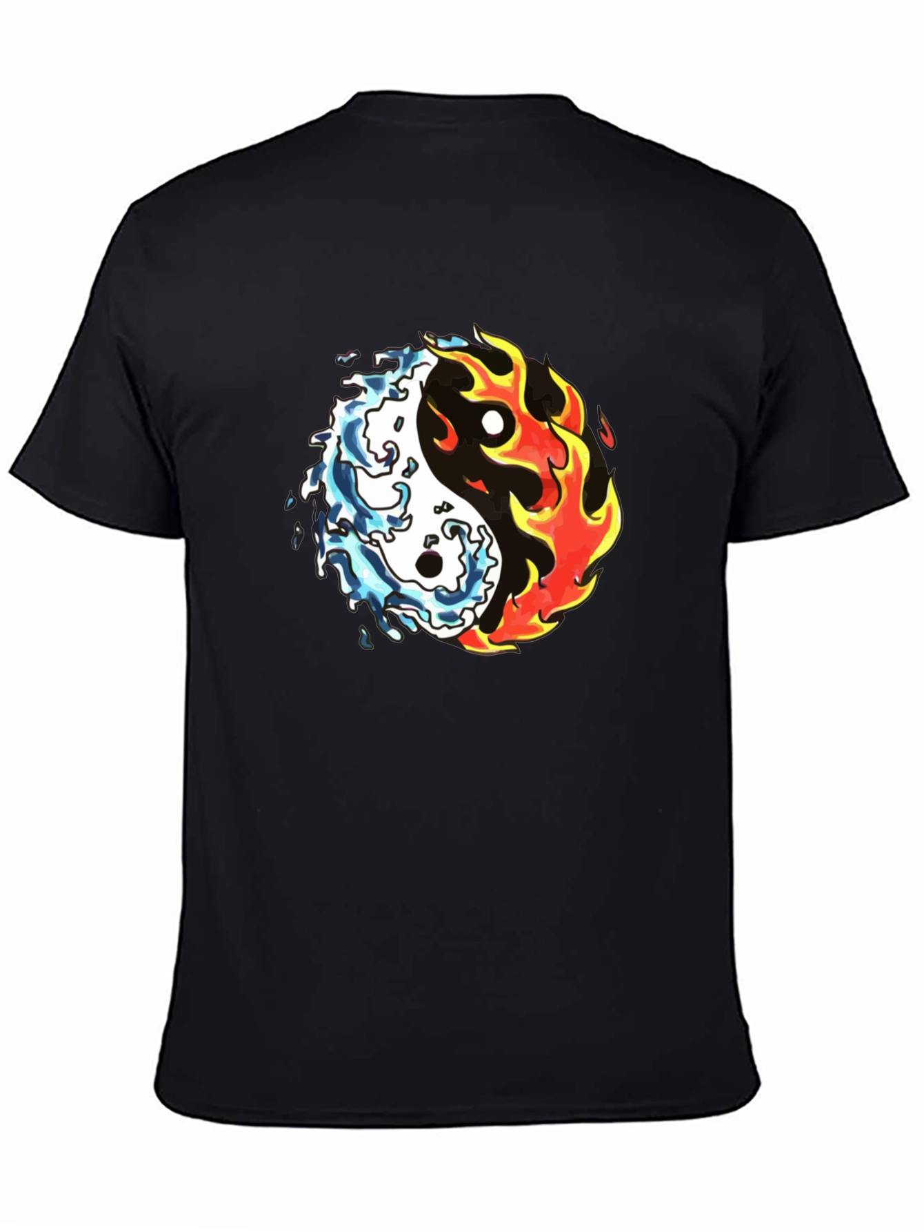 Yin Yang Fire and Water T-Shirt