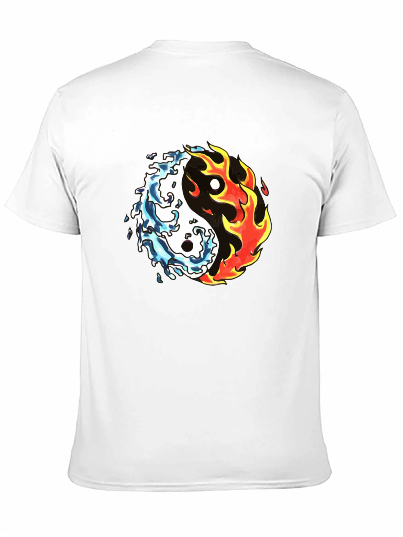 Yin Yang Fire and Water T-Shirt