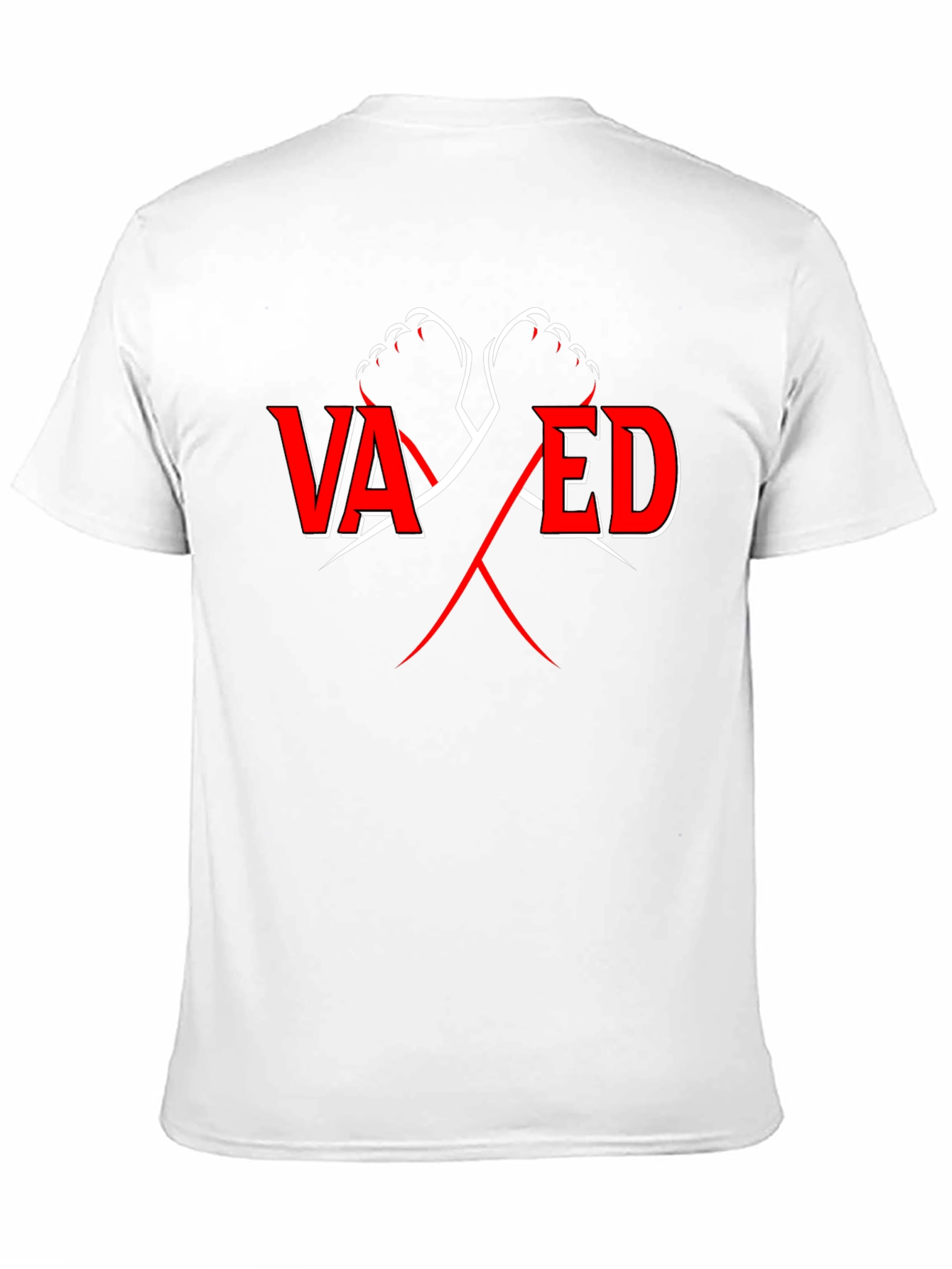 Vaxed T-Shirt - Black Cotton Tee