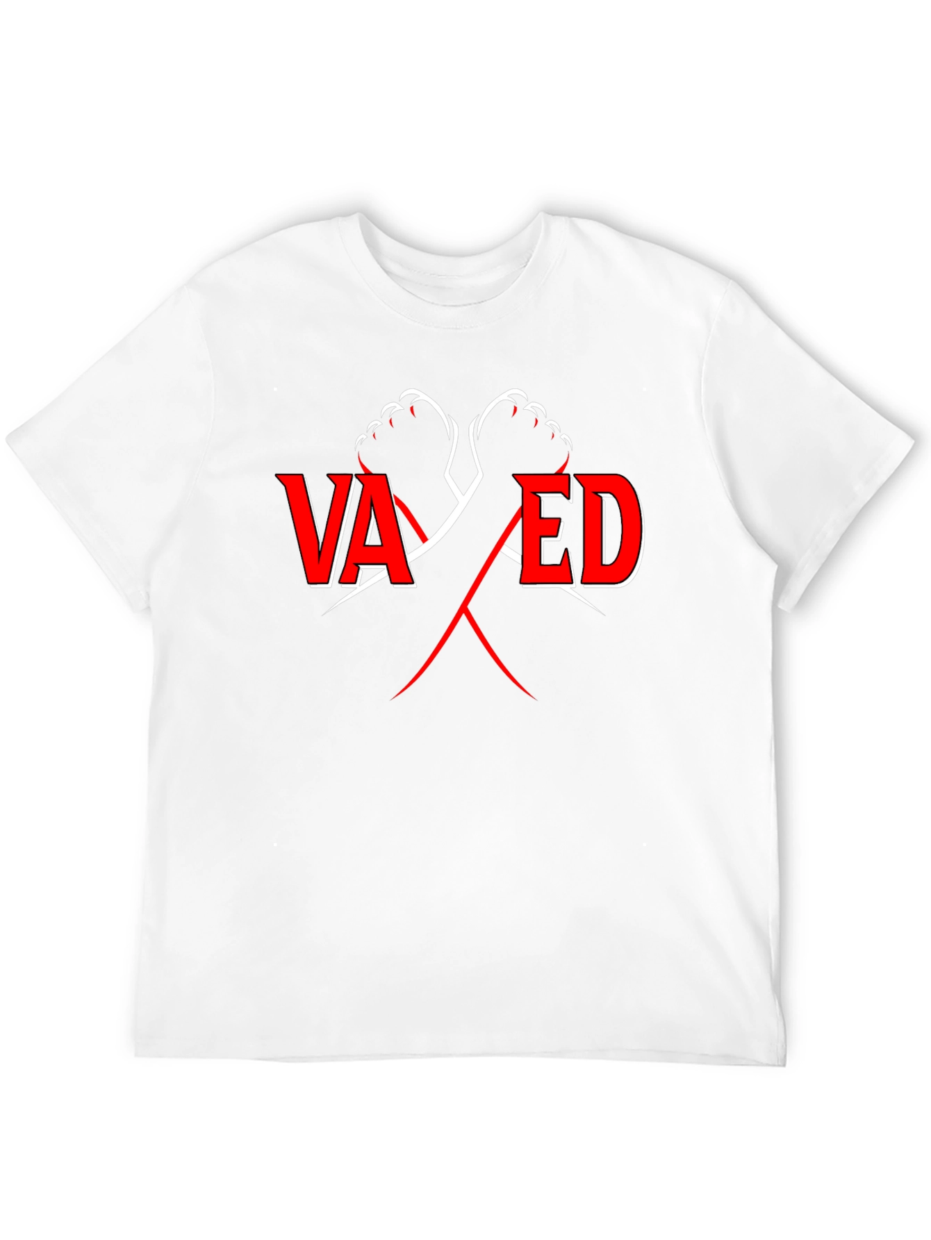 Vaxed T-Shirt - Black Cotton Tee