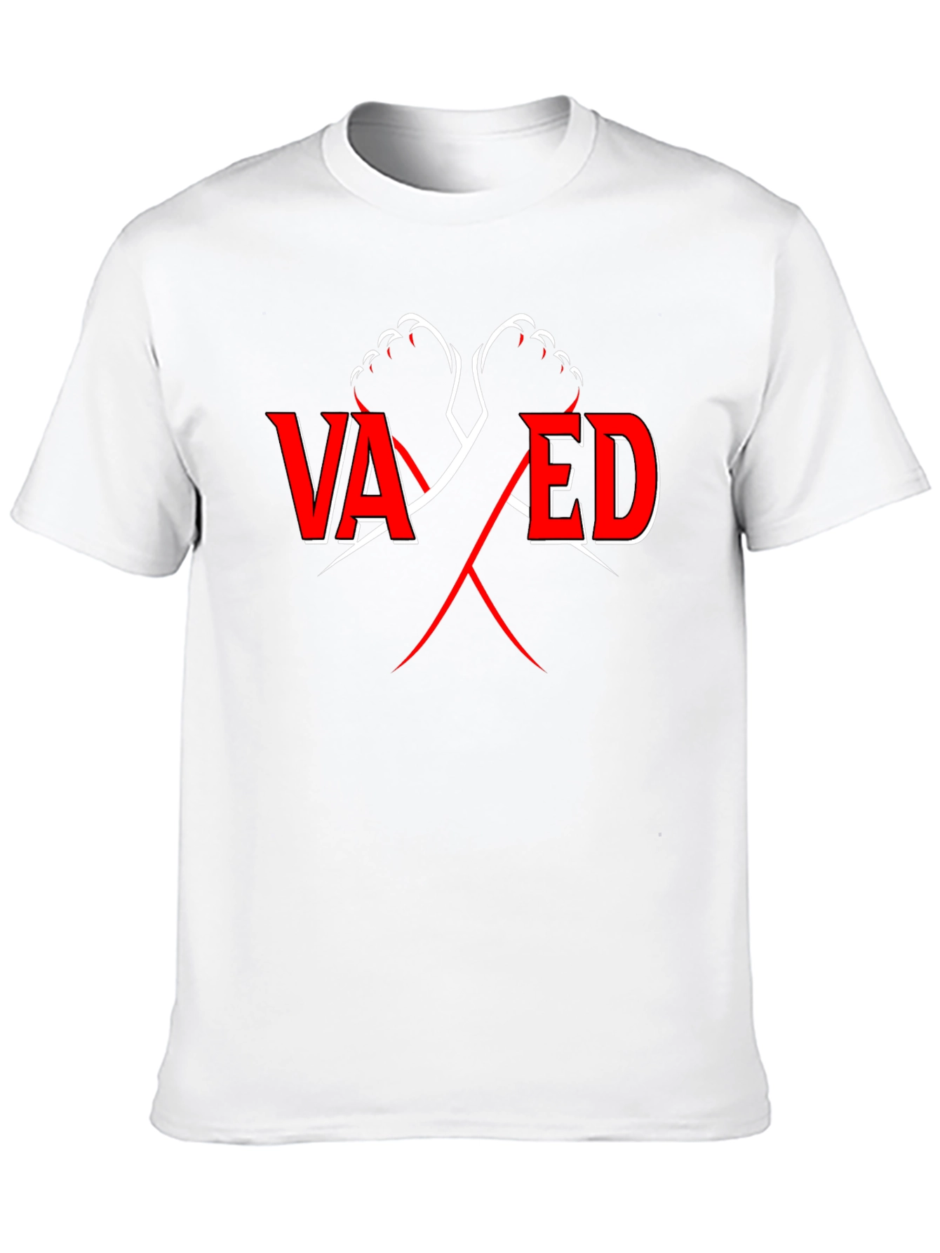 Vaxed T-Shirt - Black Cotton Tee