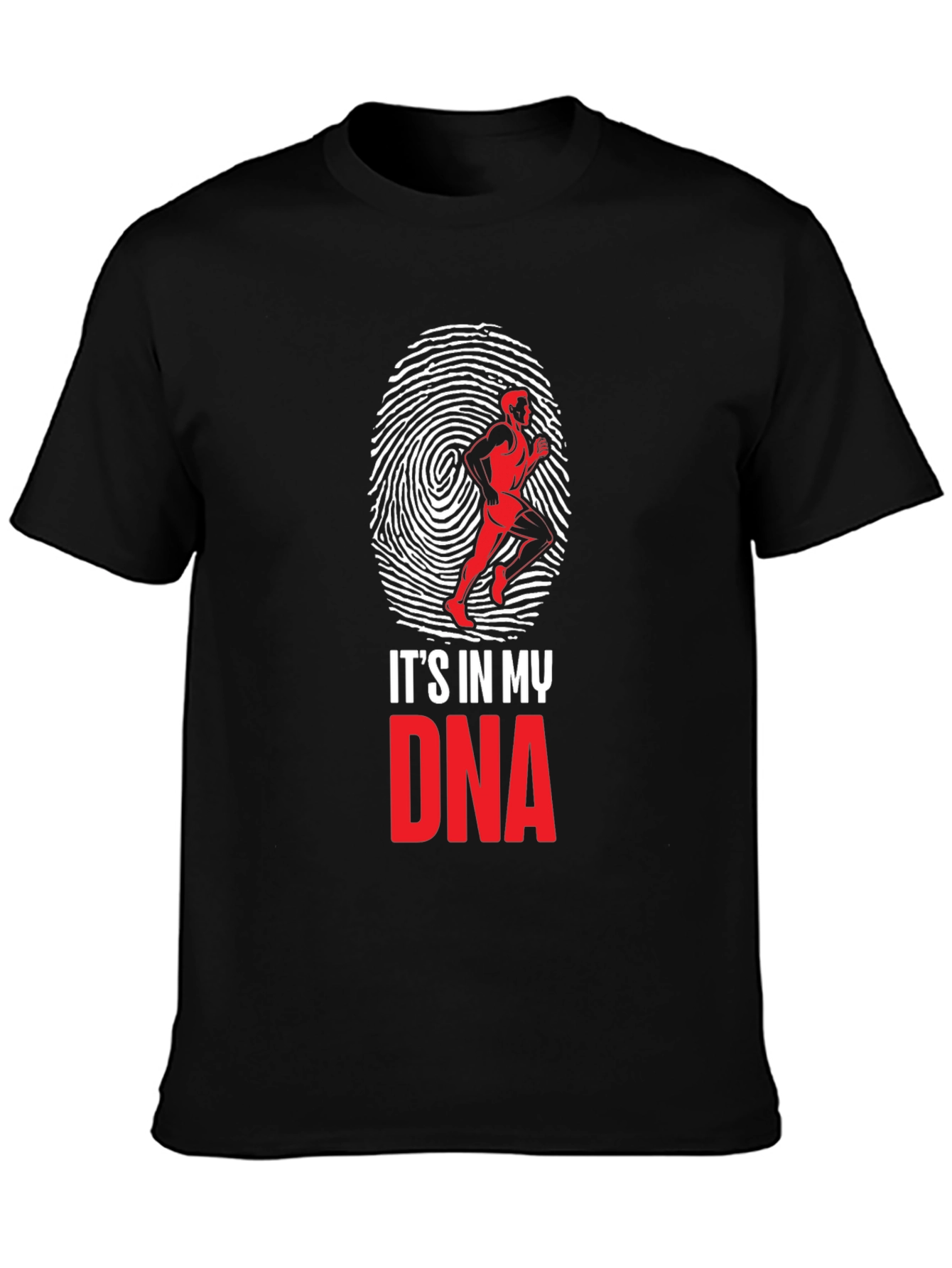 Runner DNA Black T-Shirt