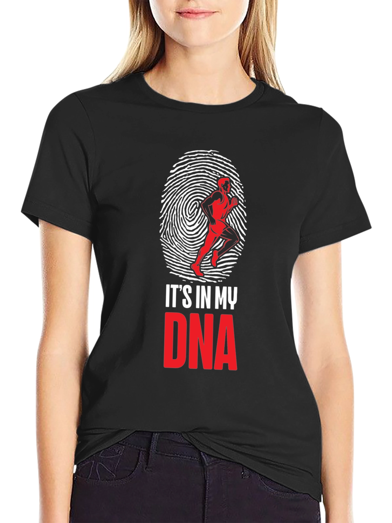 Runner DNA Black T-Shirt