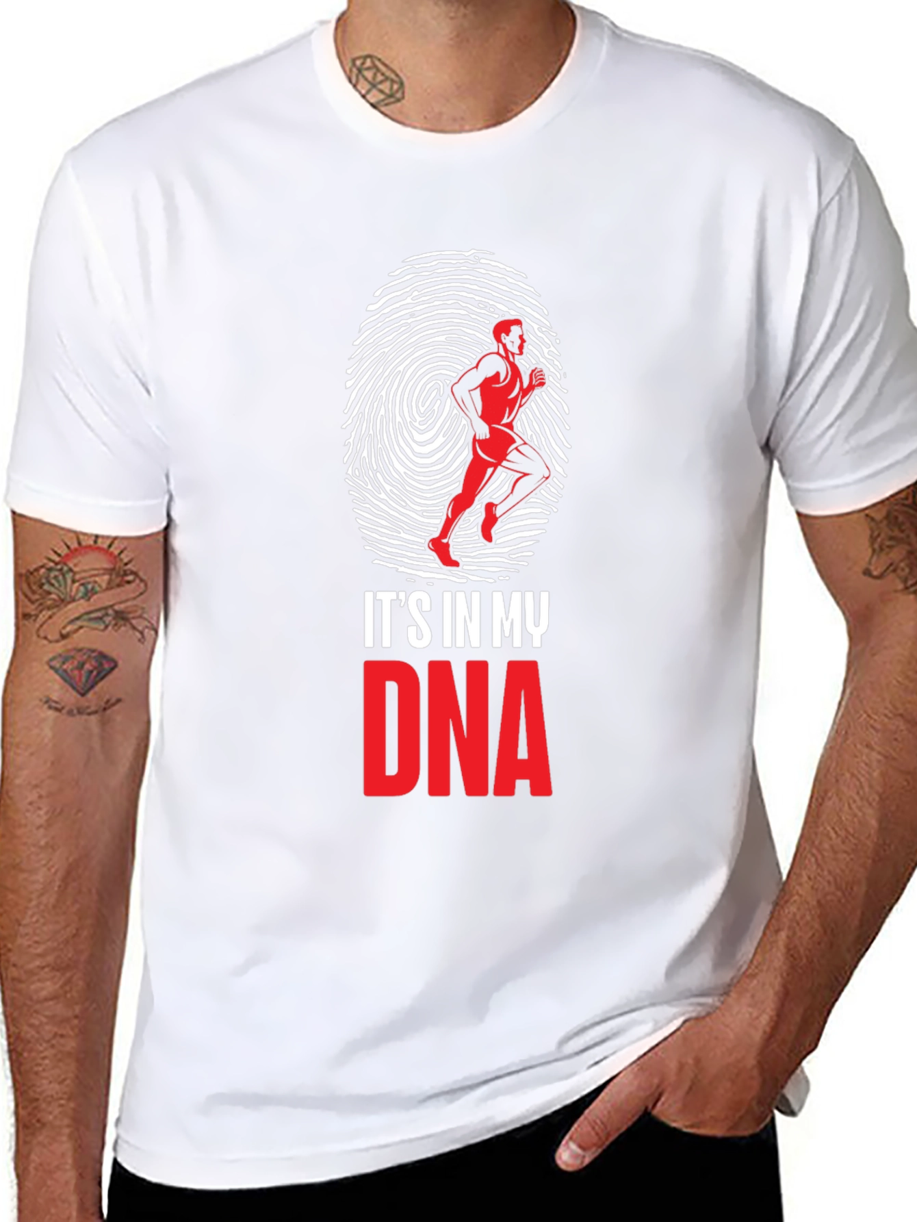 Runner DNA Black T-Shirt