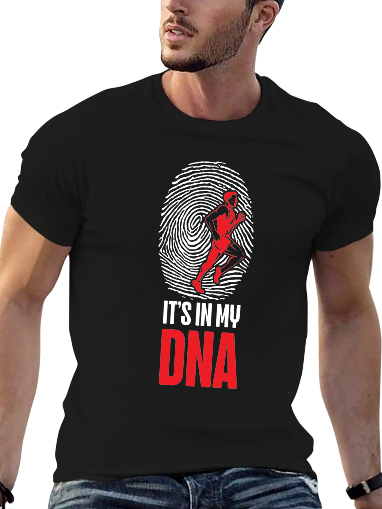 Runner DNA Black T-Shirt