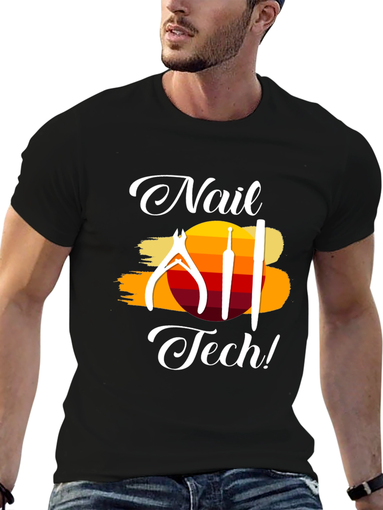Nail Tech T-Shirt - Stylish Salon Apparel