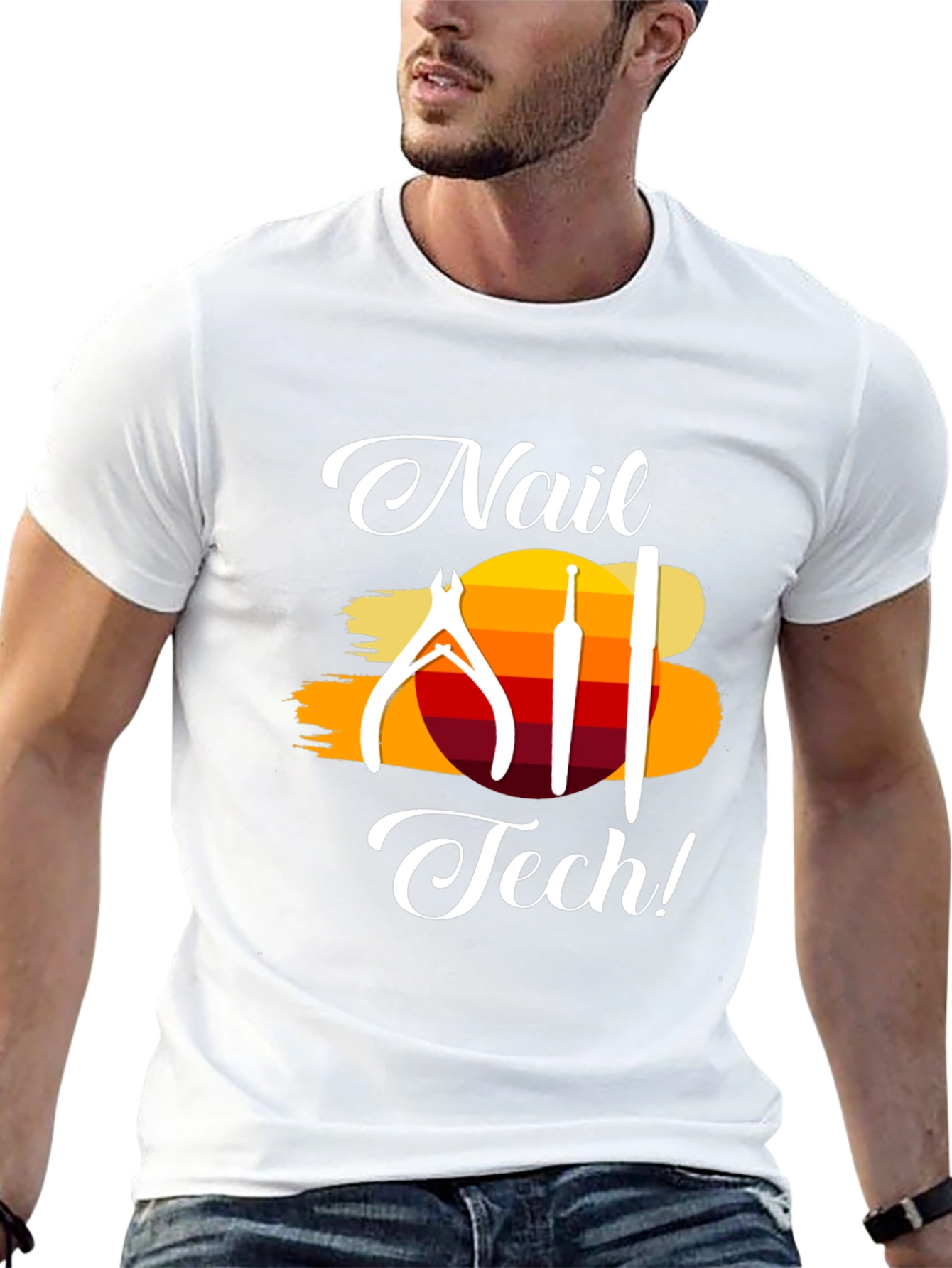 Nail Tech T-Shirt - Stylish Salon Apparel