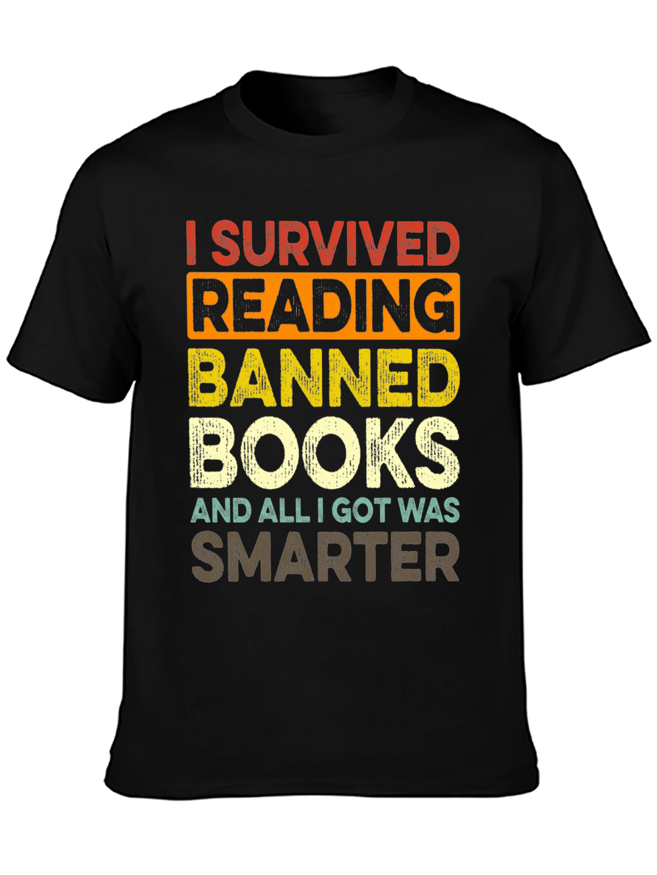 I Survived Reading Banned Books T-Shirt