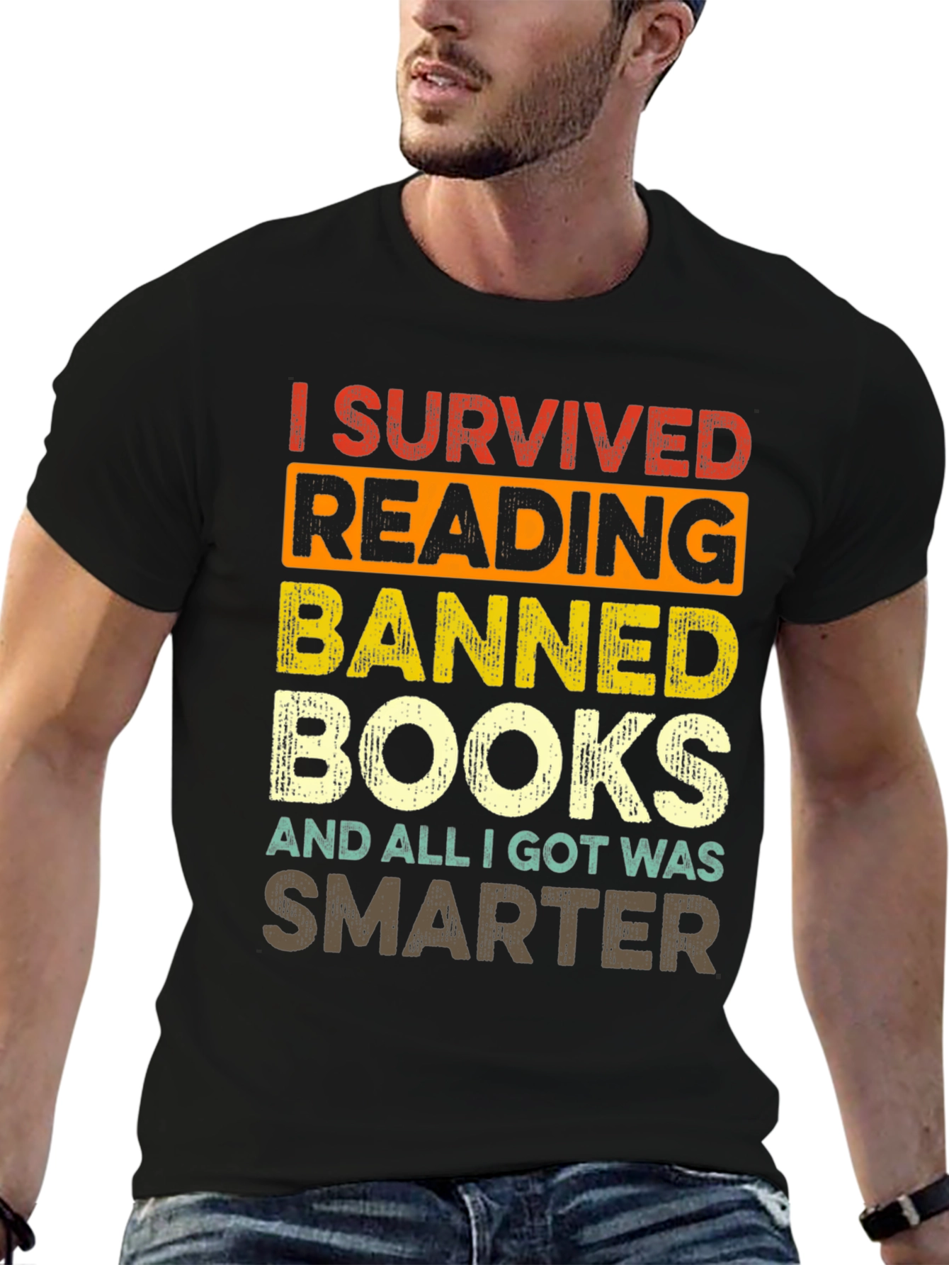 I Survived Reading Banned Books T-Shirt