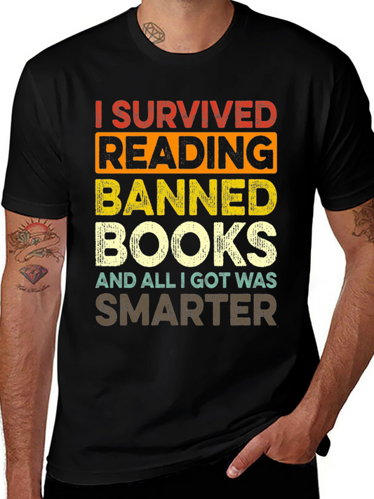 I Survived Reading Banned Books T-Shirt