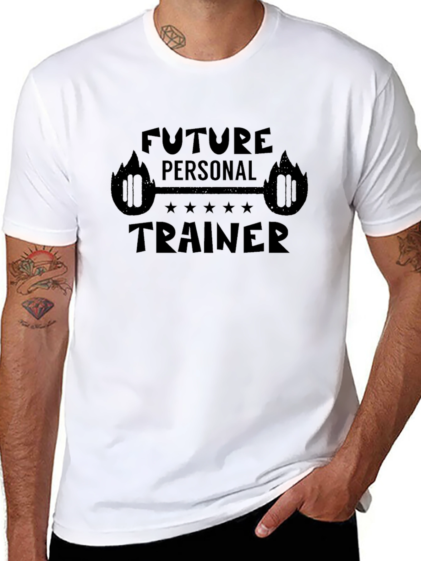 Future Personal Trainer Graphic Tee - Black