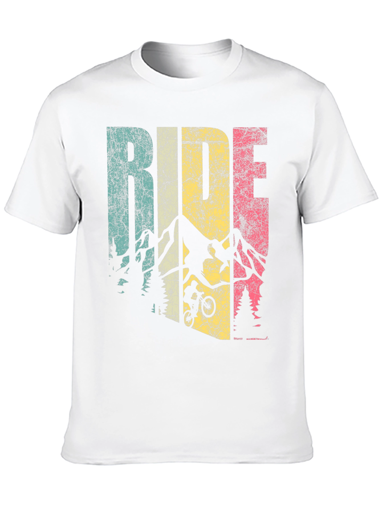 Retro Ride Mountain Bike Graphic Tee