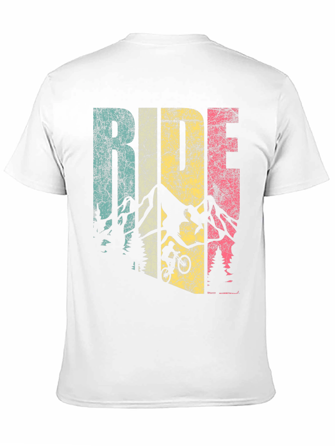 Retro Ride Mountain Bike Graphic Tee