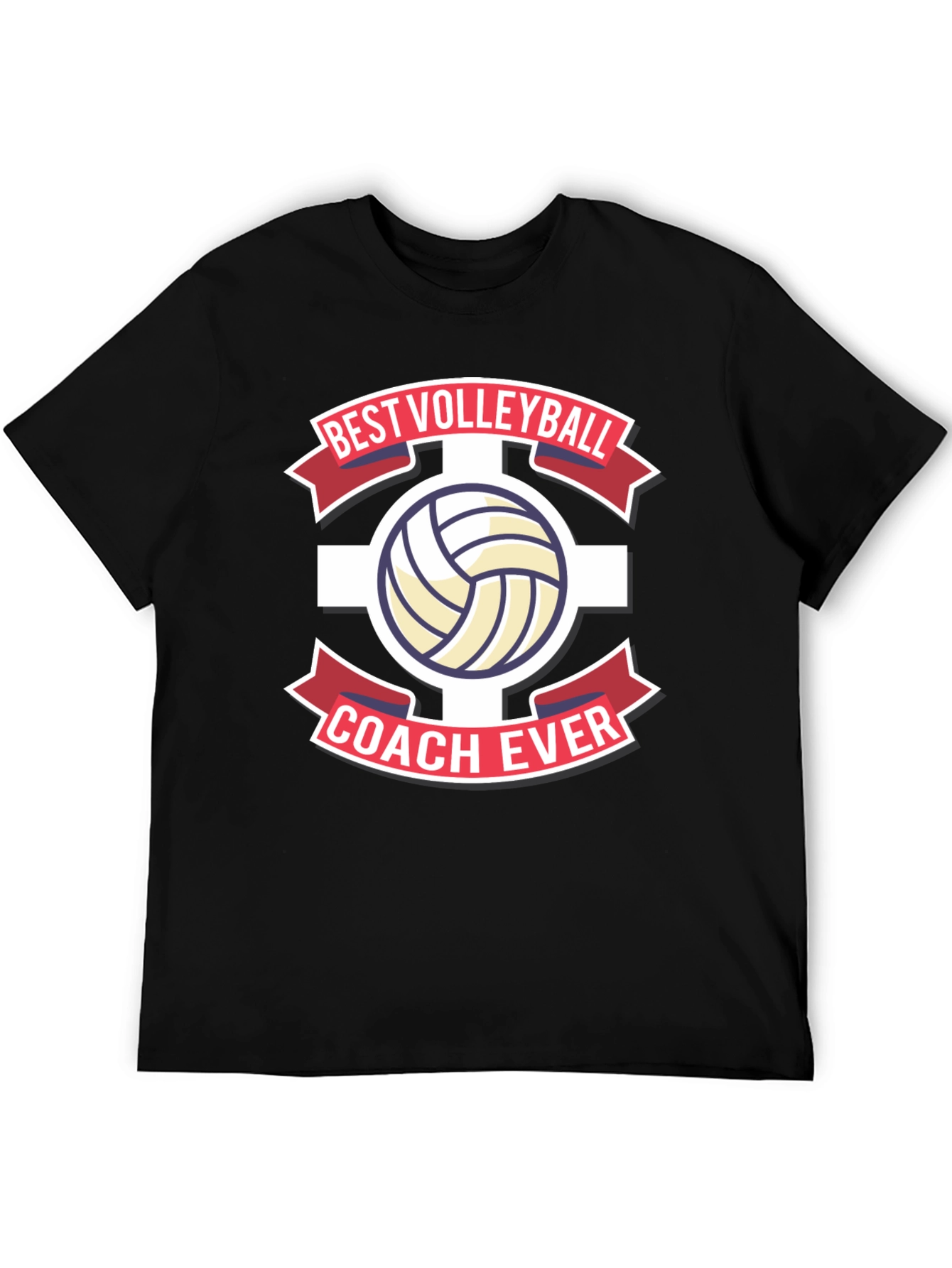 Best Volleyball Coach Ever Graphic Tee