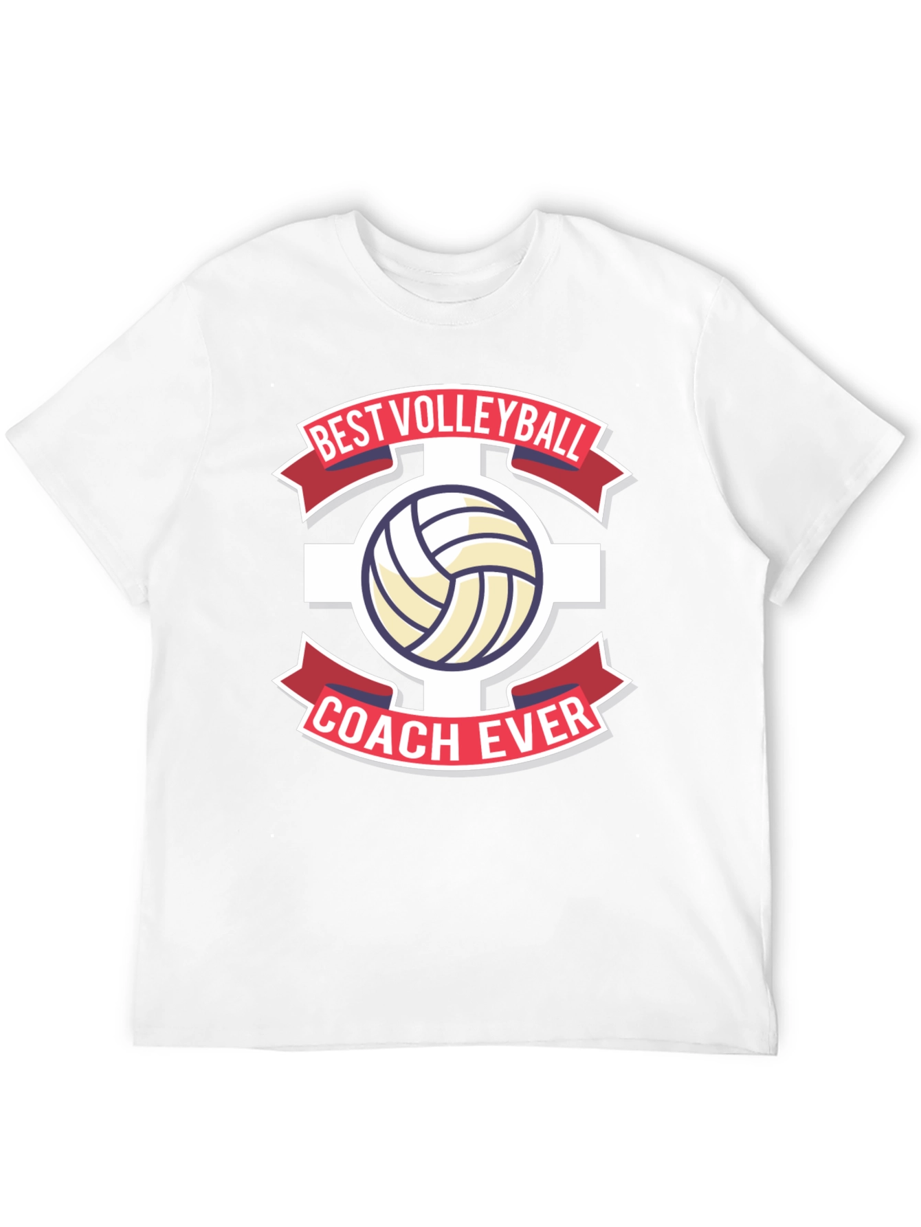 Best Volleyball Coach Ever Graphic Tee