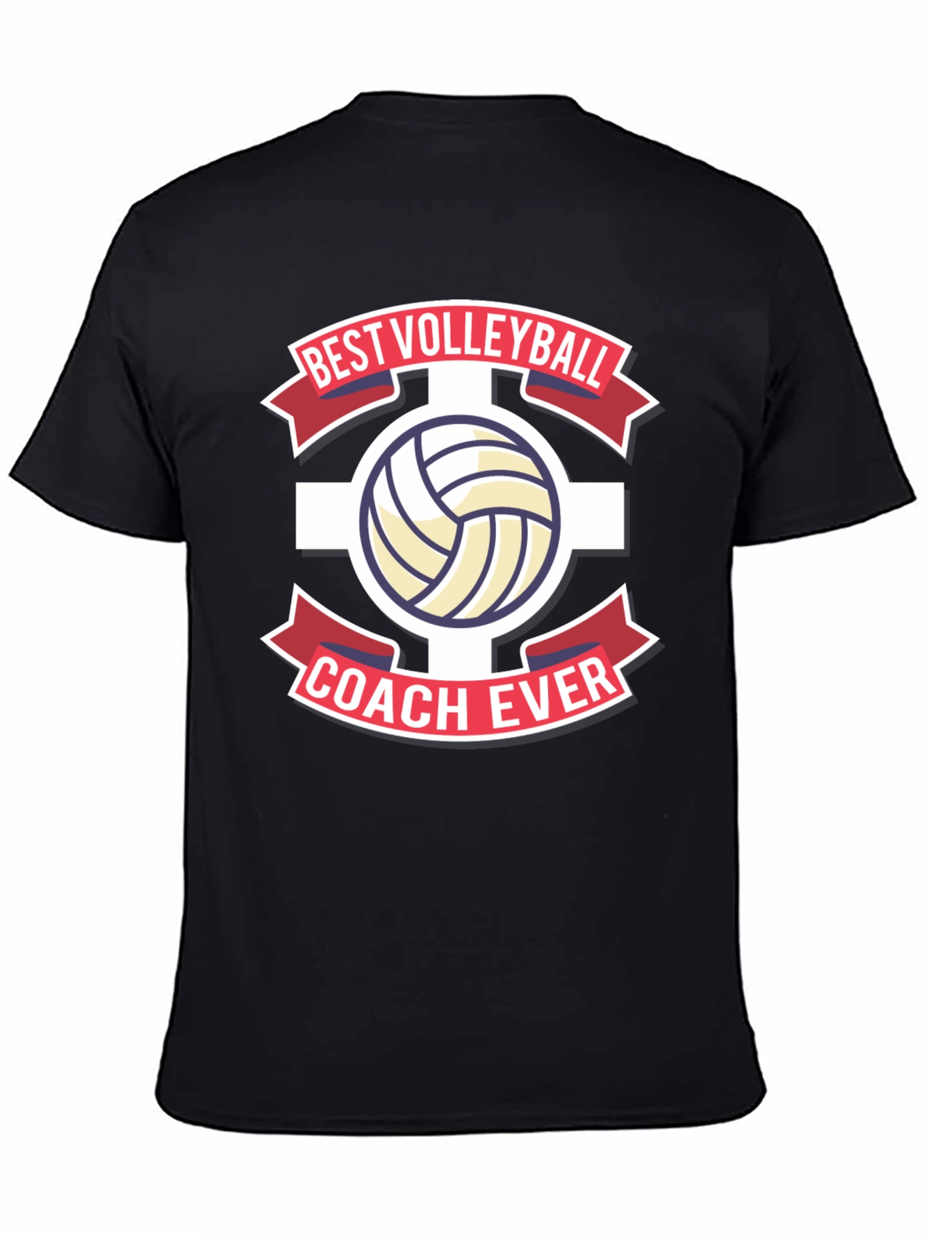 Best Volleyball Coach Ever Graphic Tee