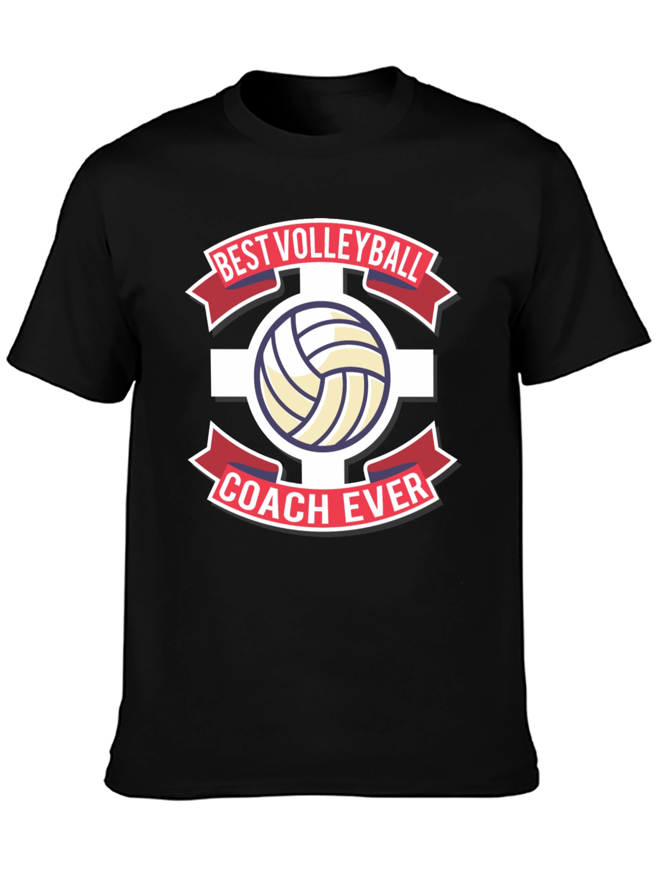 Best Volleyball Coach Ever Graphic Tee