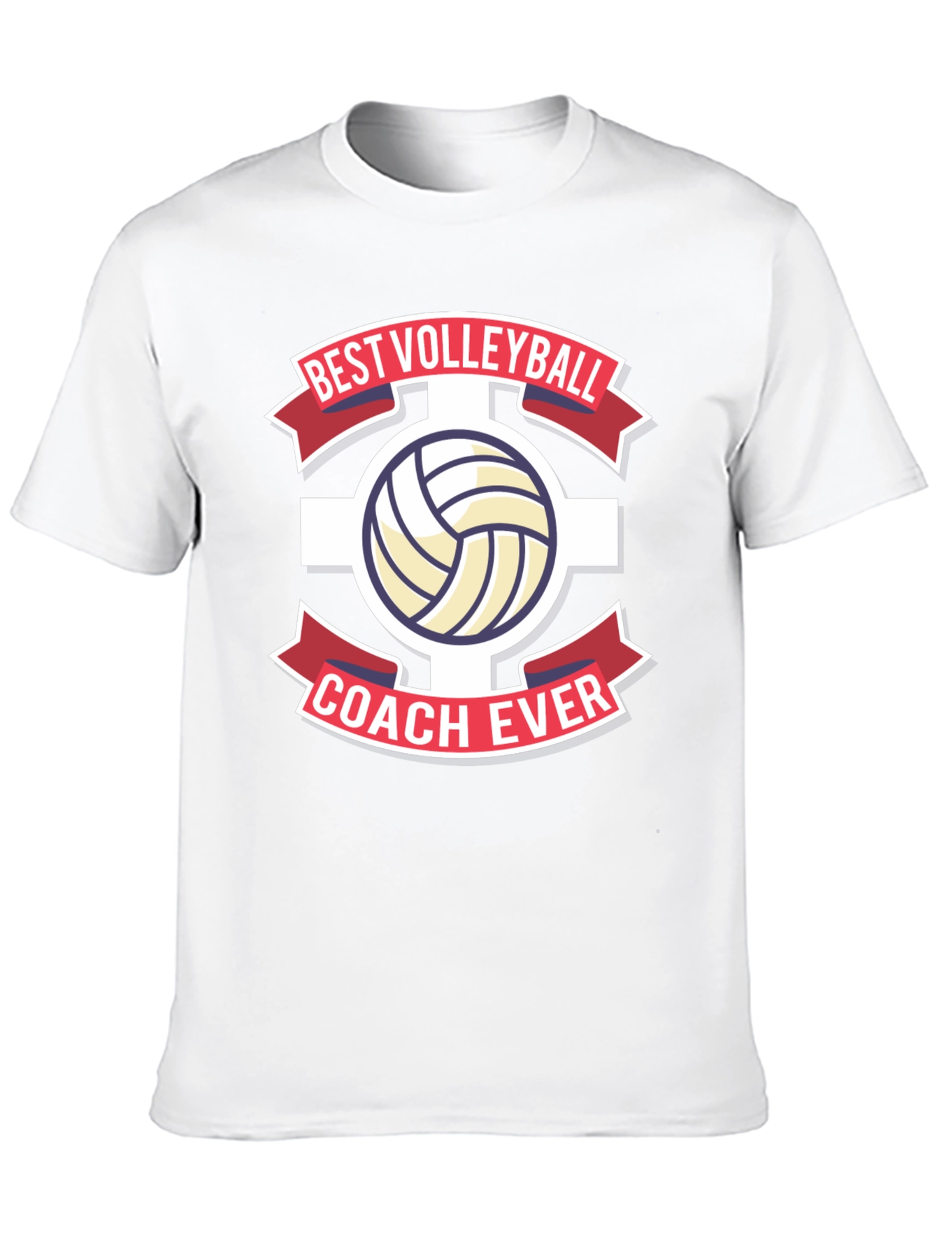 Best Volleyball Coach Ever Graphic Tee