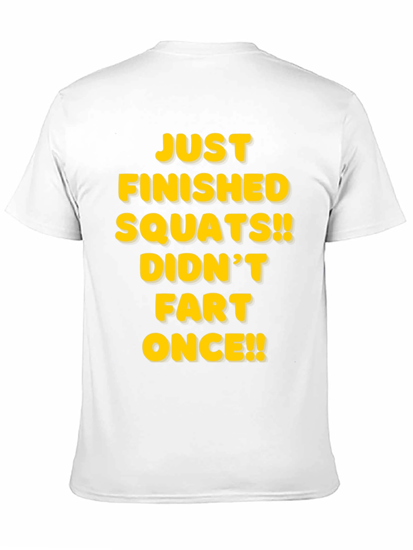 Funny Squats T-Shirt - Didnt Fart Once!