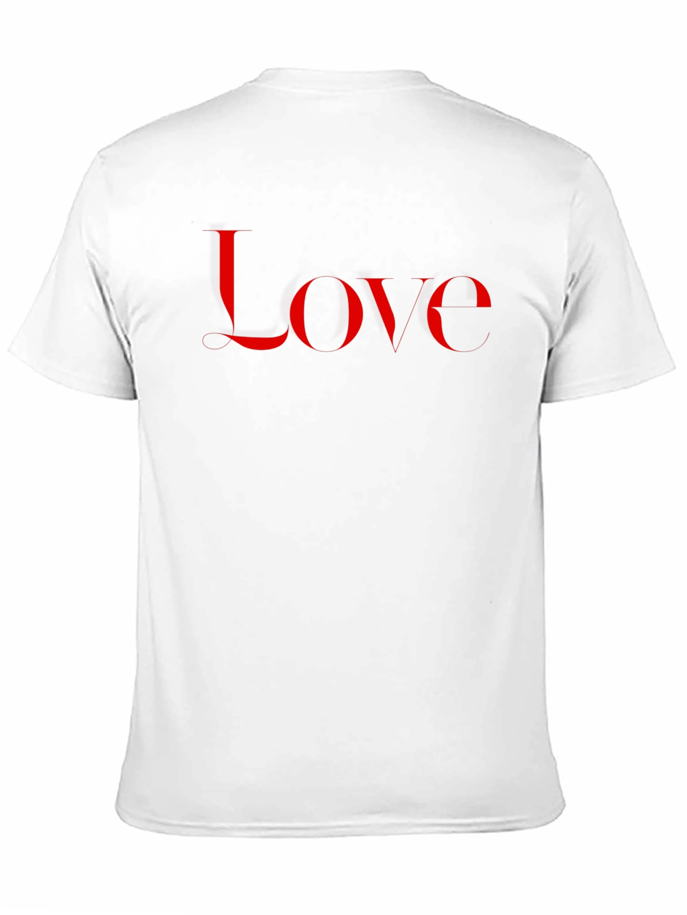 Love Graphic Tee - Stylish Black Cotton T-Shirt