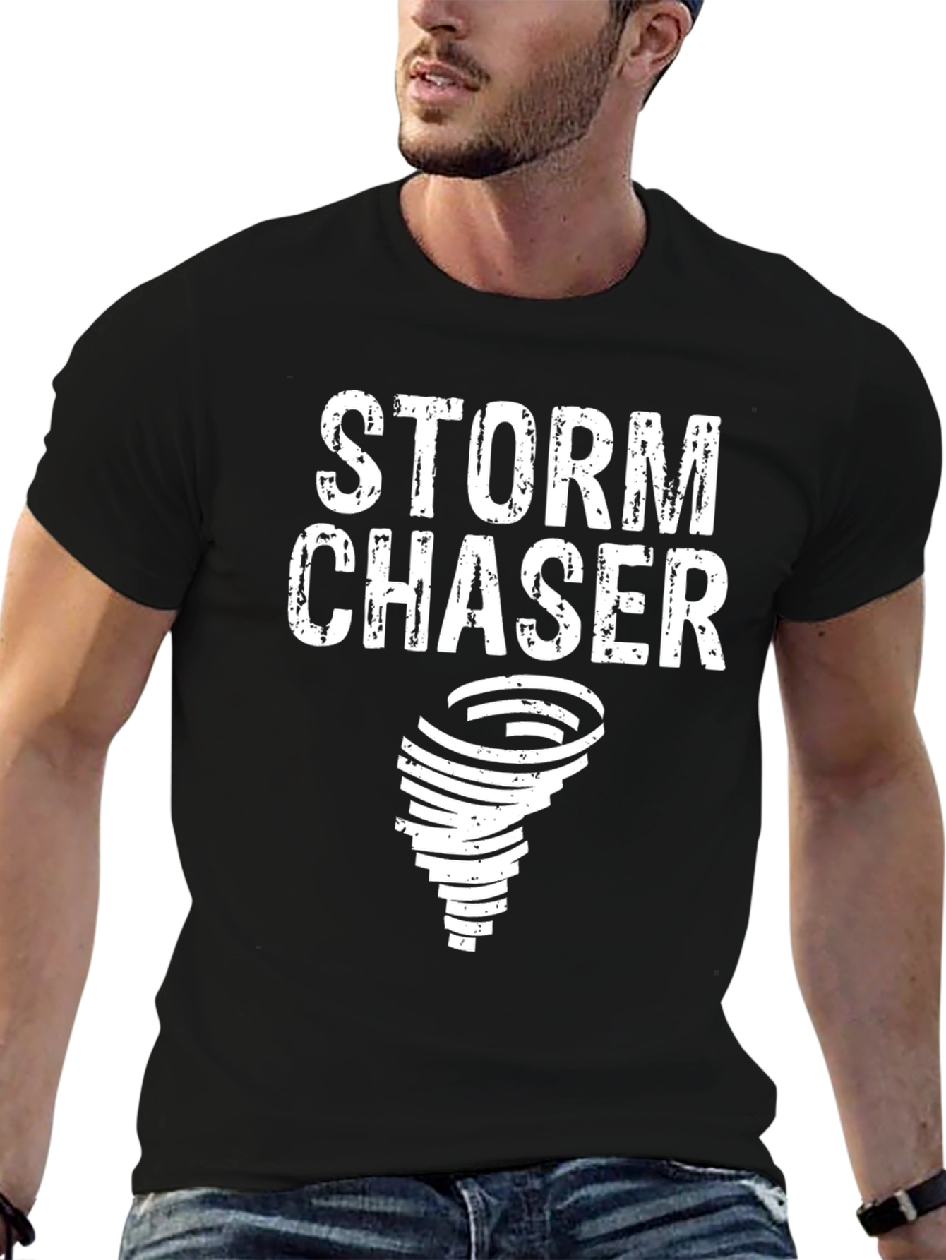 Storm Chaser Tee - Weather Enthusiasts Black T-Shirt