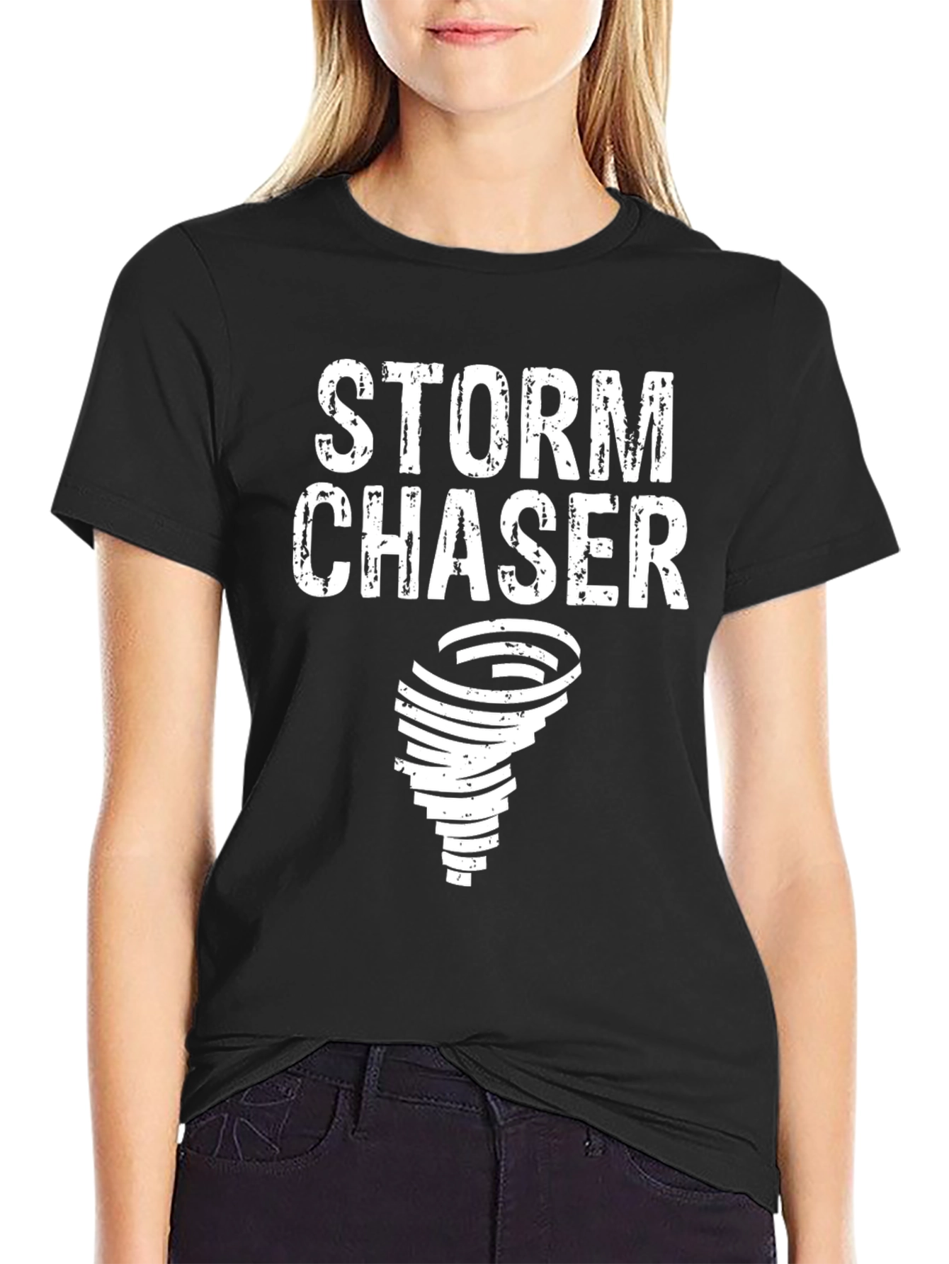 Storm Chaser Tee - Weather Enthusiasts Black T-Shirt