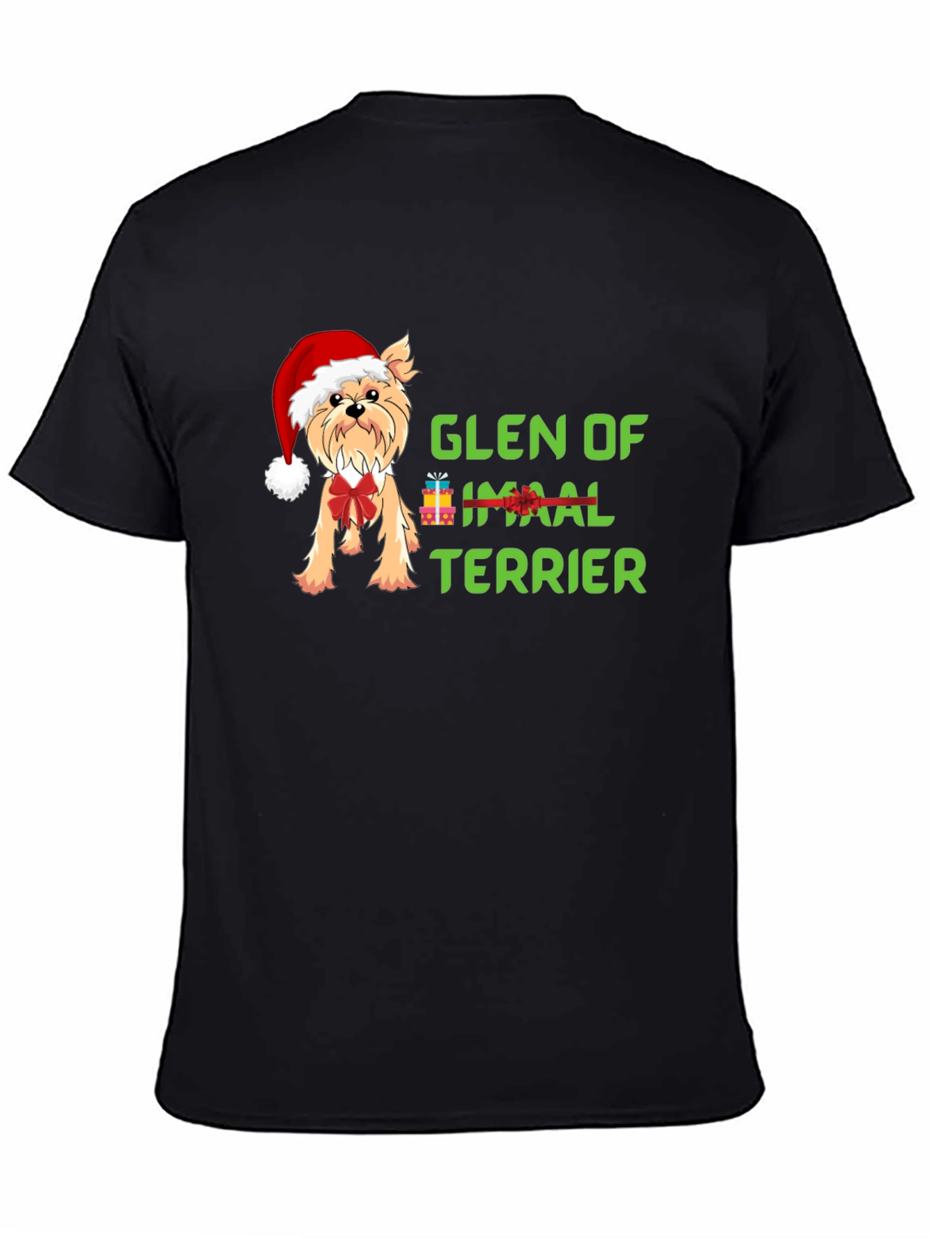 Glen of Imaal Terrier Christmas Dog T-Shirt
