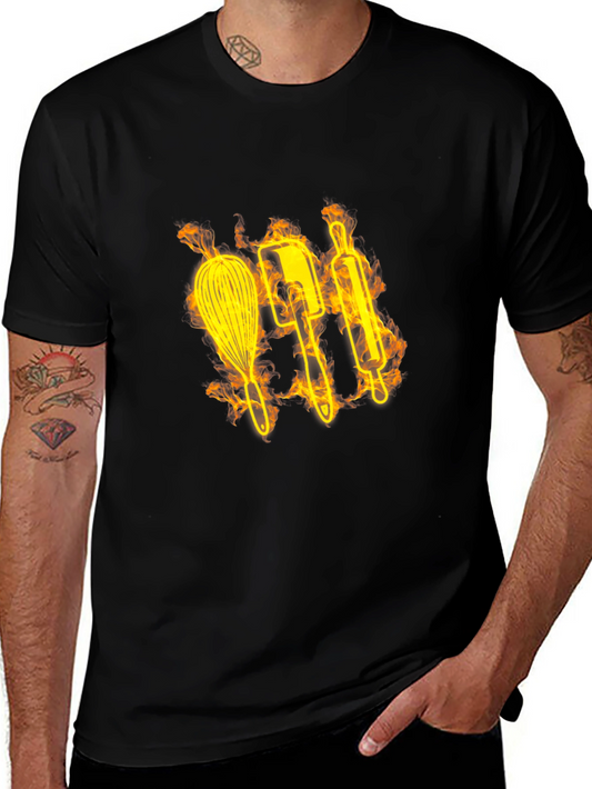 Fiery Baking Tools Graphic Tee - Chefs Special