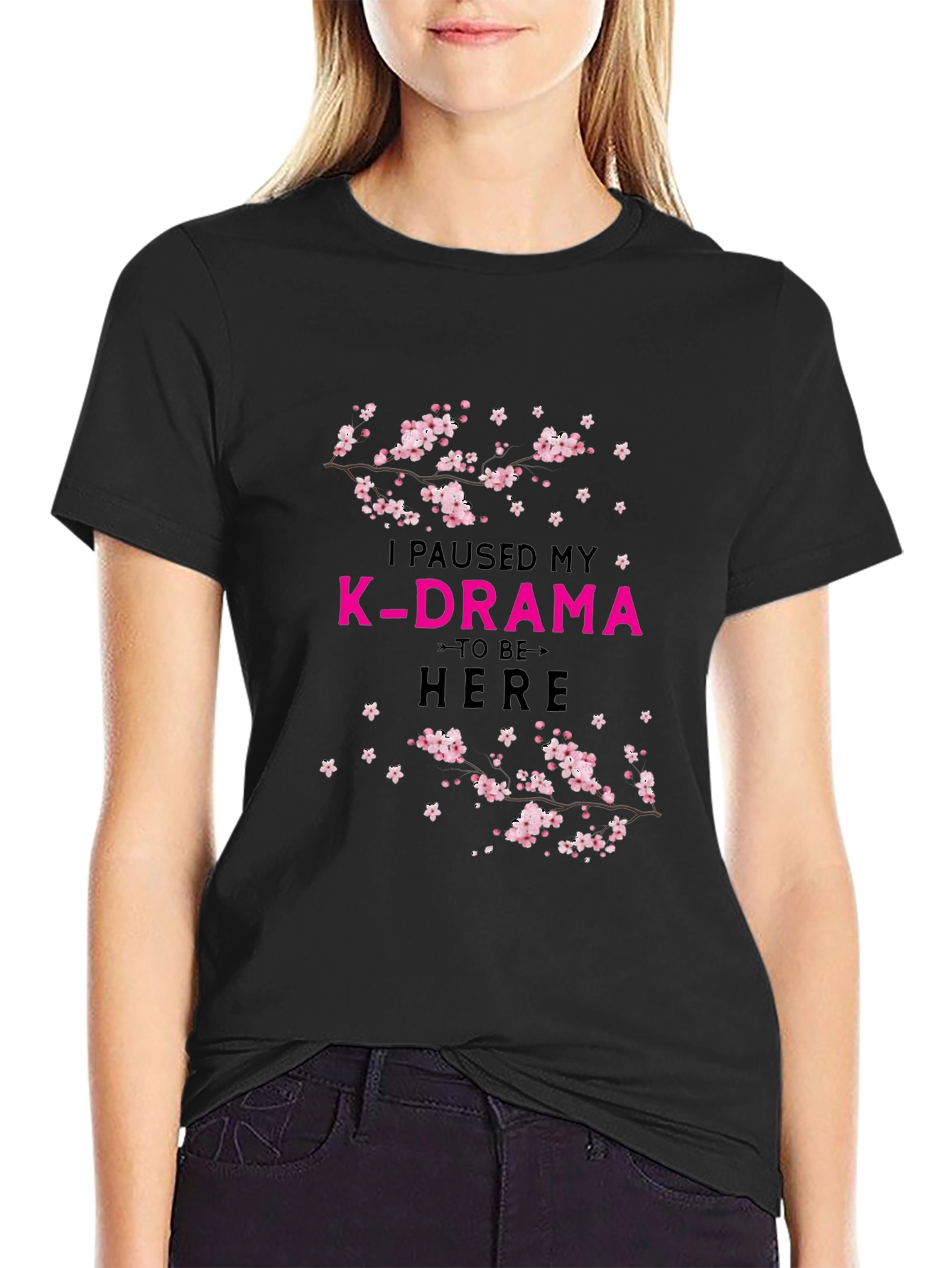 I Paused My K-Drama T-Shirt