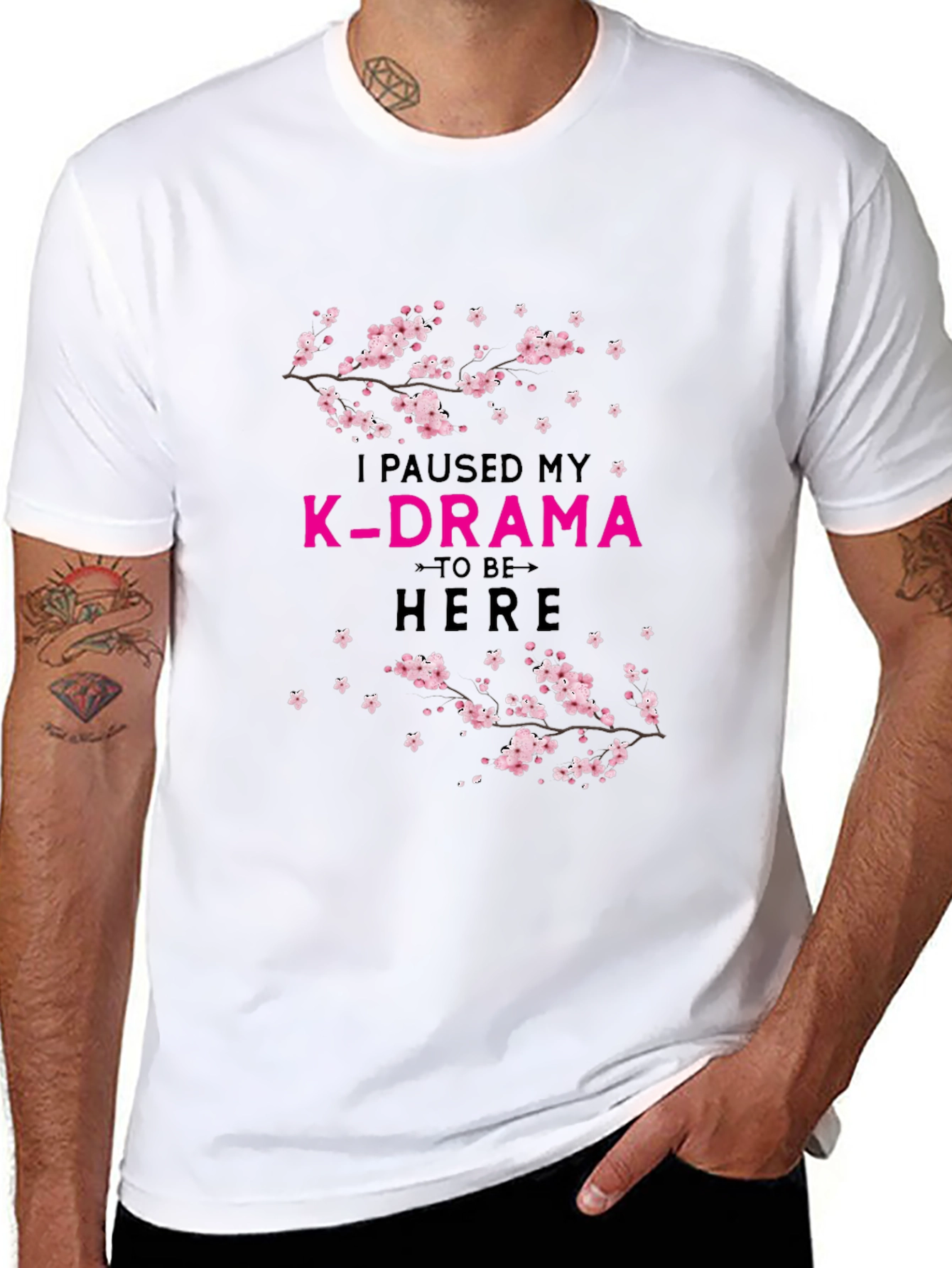 I Paused My K-Drama T-Shirt