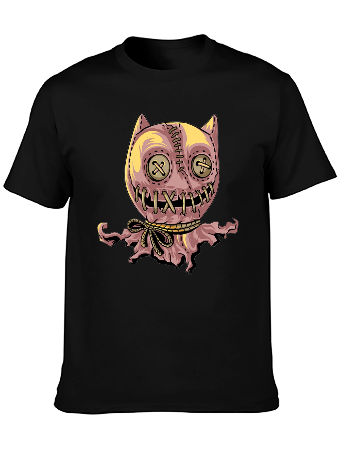 Creepy Cute Voodoo Doll Graphic T-Shirt