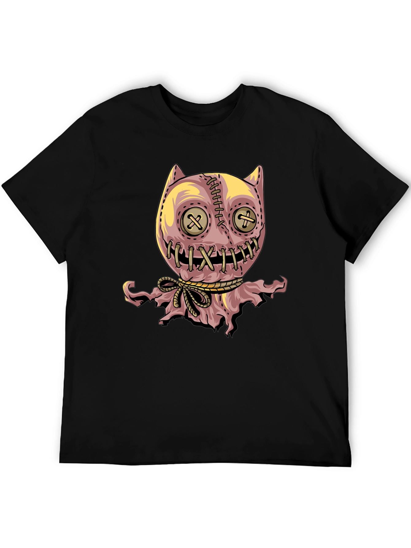Creepy Cute Voodoo Doll Graphic T-Shirt