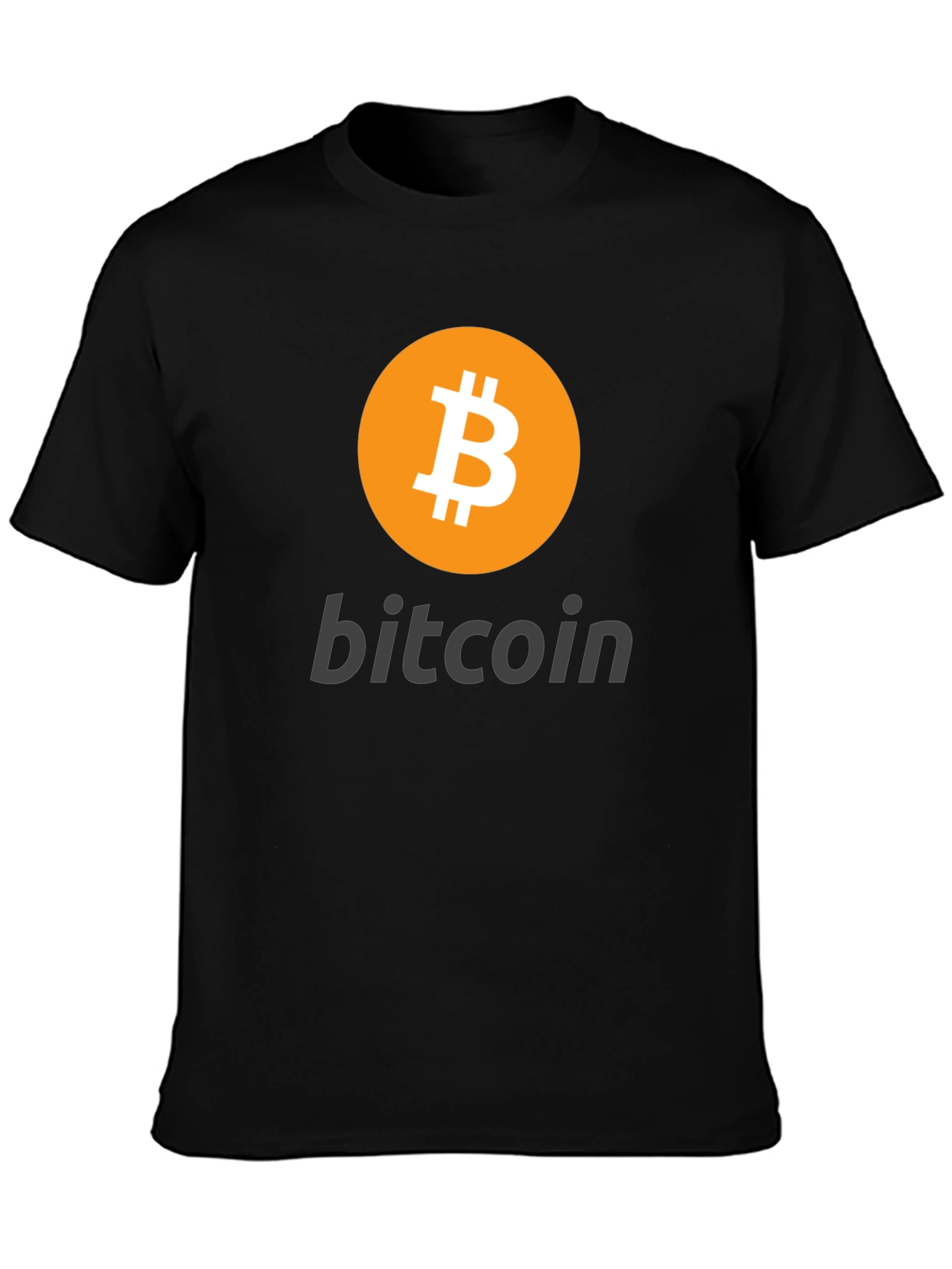 Bitcoin Graphic T-Shirt - Black Crypto Tee